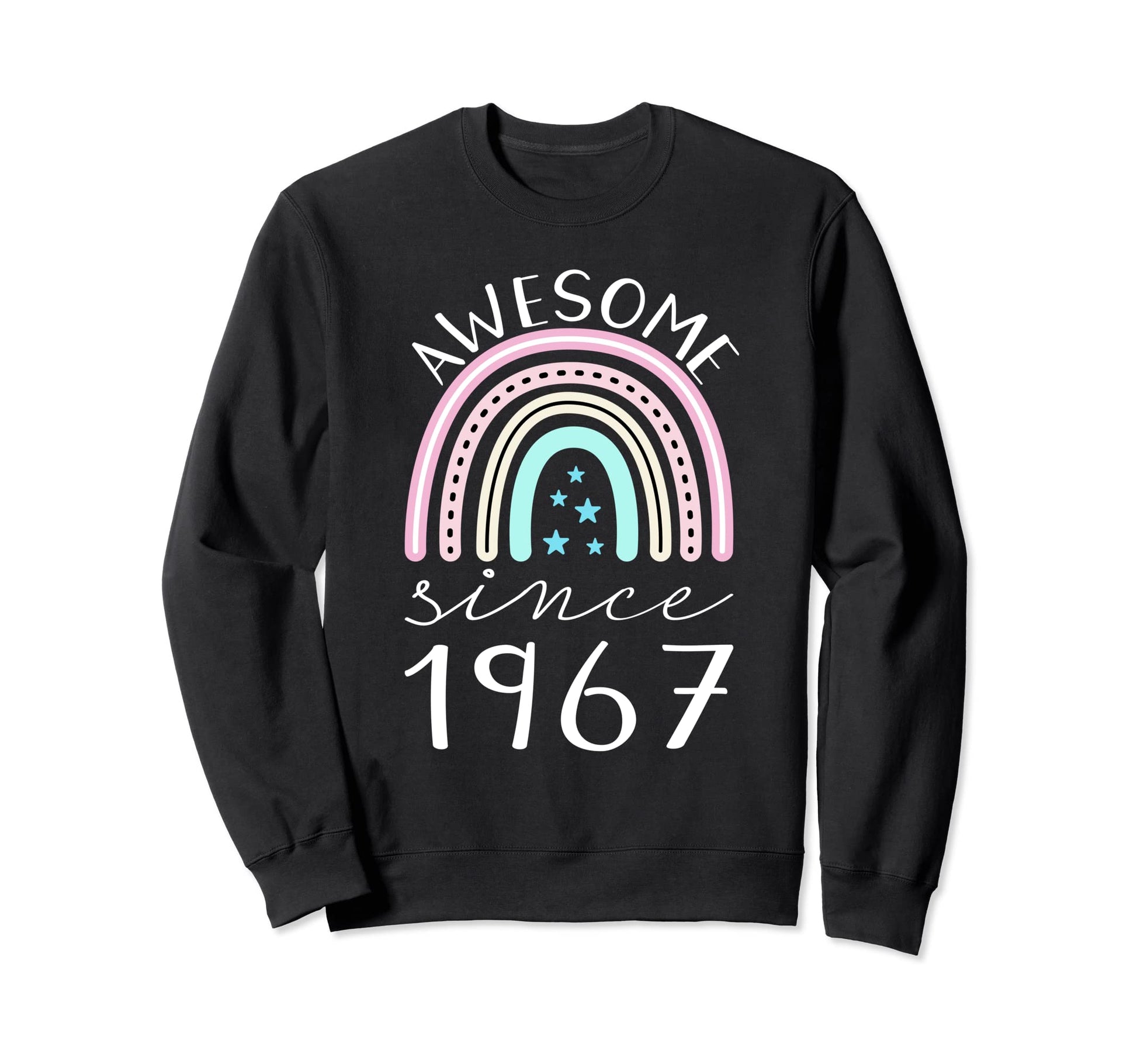 Awesome Since 1967 55Th Birthday Sweatshirt - Aesthetic Graphic Men Women - T-Shirt, Sweatshirt, Hoodie