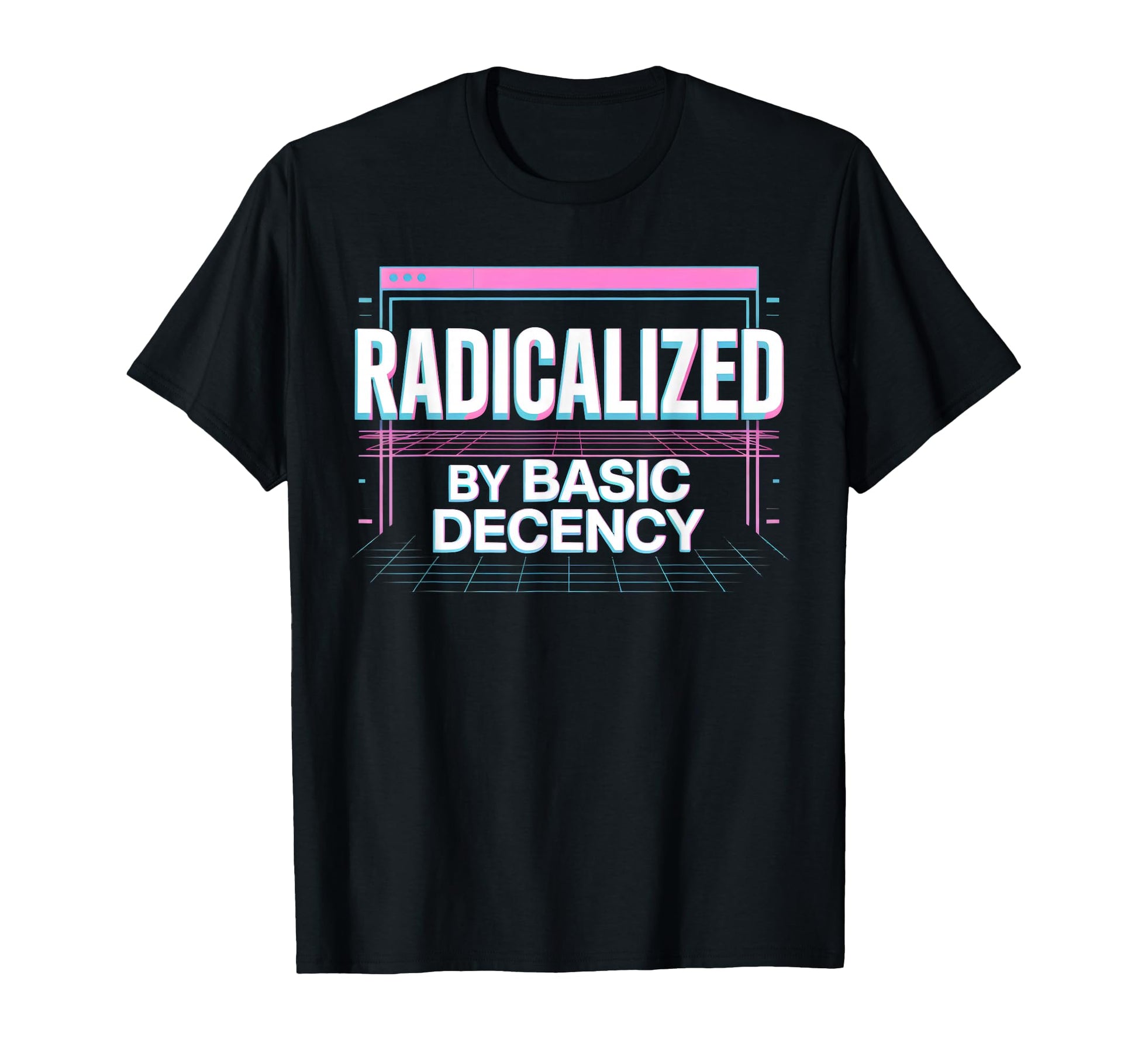 Radicalized Basic Decency Aesthetic T-Shirt - Aesthetic Graphic Men Women - T-Shirt, Sweatshirt, Hoodie