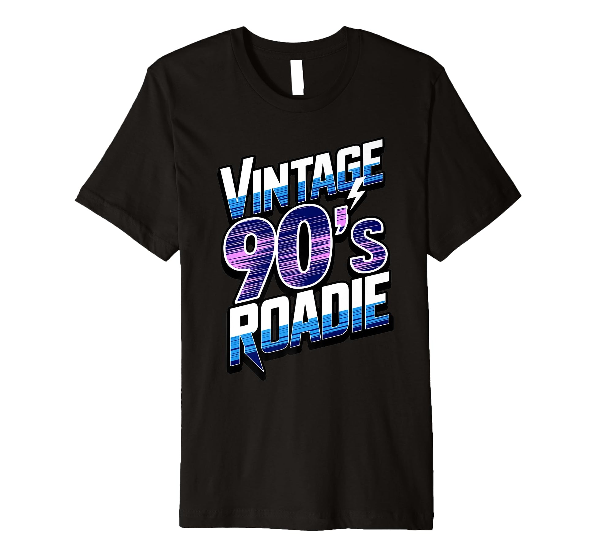 90S Roadie Rock Music Country Grunge T-Shirt - Minimalist Print Unisex - T-Shirt, Sweatshirt, Hoodie