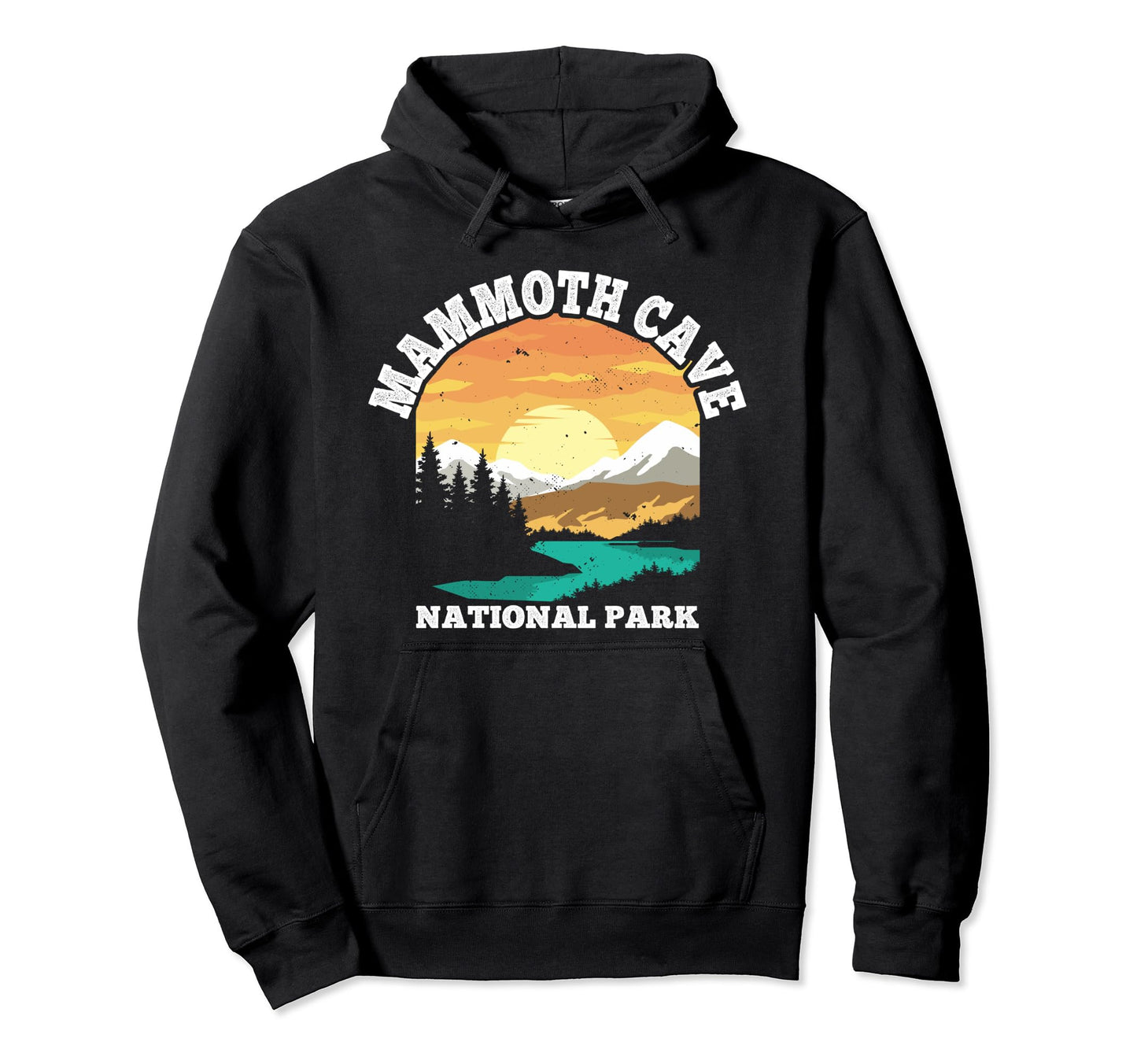 Mammoth Cave National Park Womens Mens Hoodie - Graphic Print Unisex - T-Shirt, Sweatshirt, Hoodie