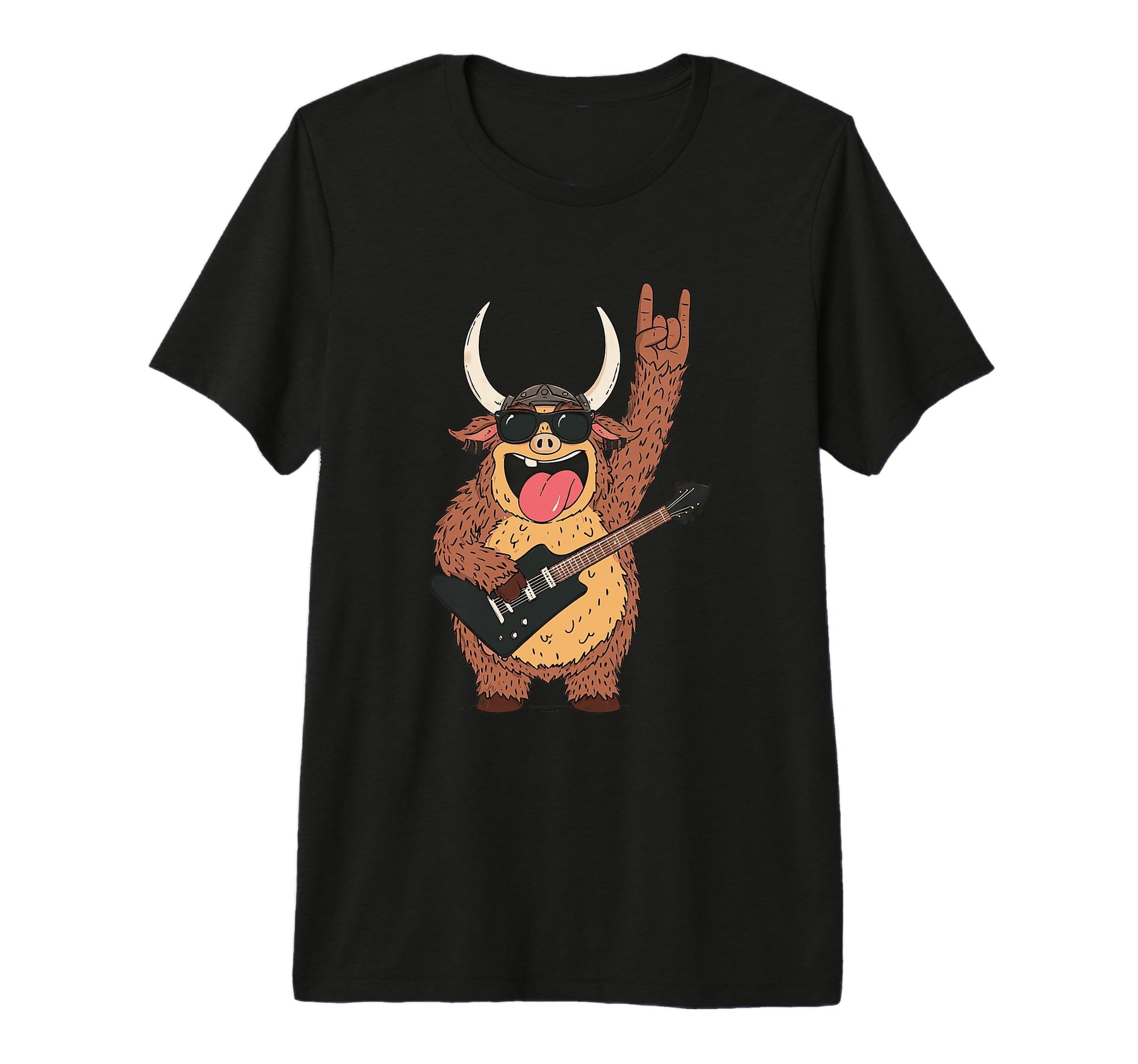 Funny Rock Monster Cartoon T-Shirt - Aesthetic Graphic for Adults - T-Shirt, Sweatshirt, Hoodie