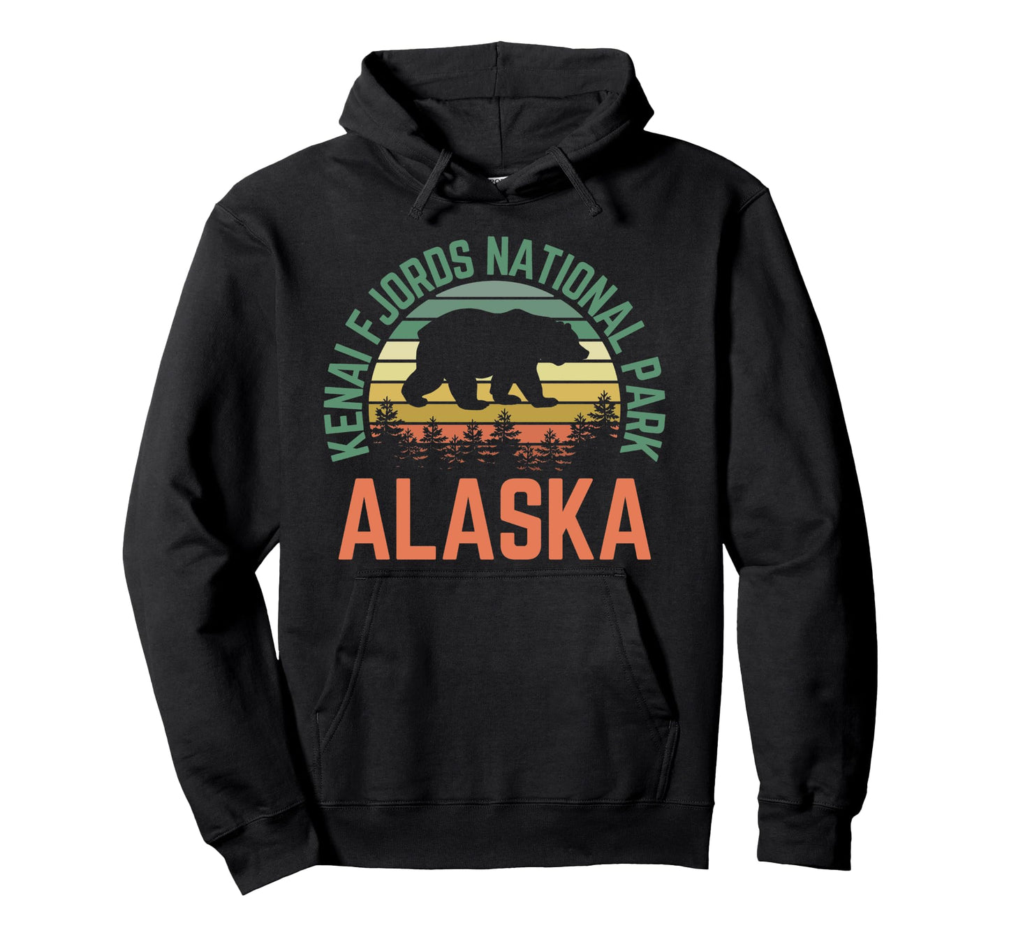 Kenai Fjords National Park Alaska Usa Hoodie - Unique Graphic Unisex - T-Shirt, Sweatshirt, Hoodie