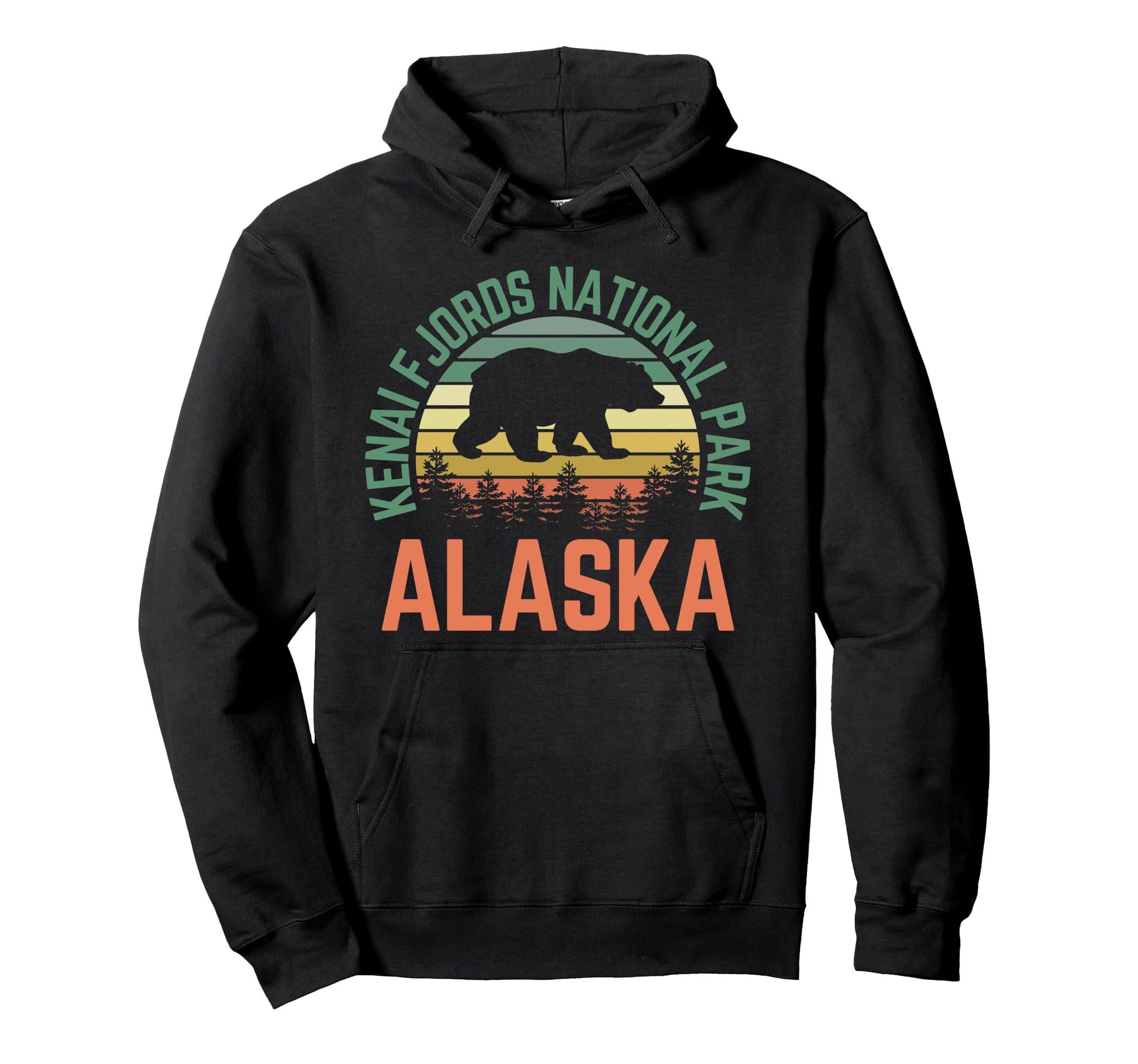 Kenai Fjords National Park Alaska Usa Hoodie - Unique Graphic Unisex - T-Shirt, Sweatshirt, Hoodie