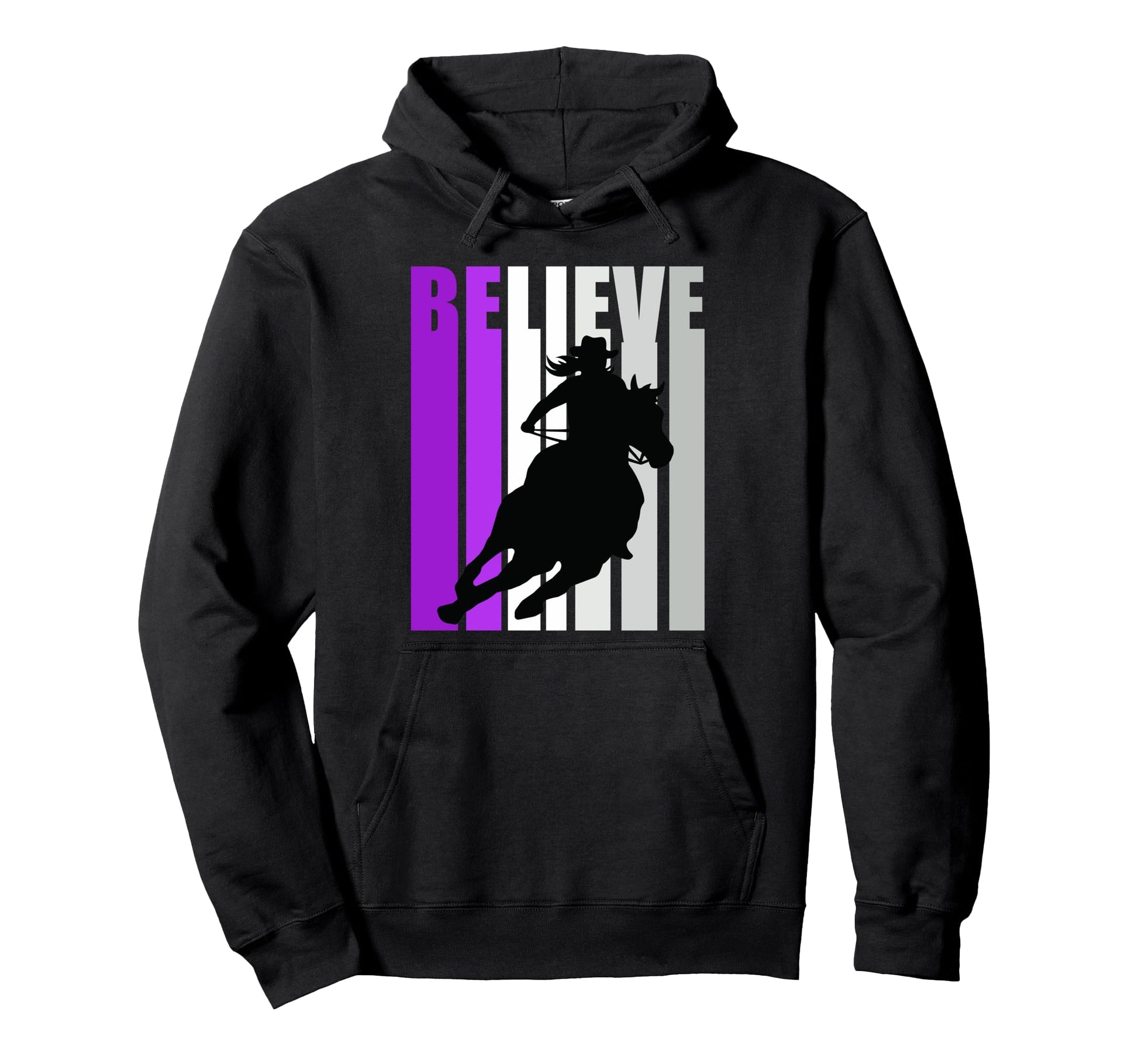Believe Cowgirls Birthday Southern Hoodie - Minimalist Print for Adults - T-Shirt, Sweatshirt, Hoodie