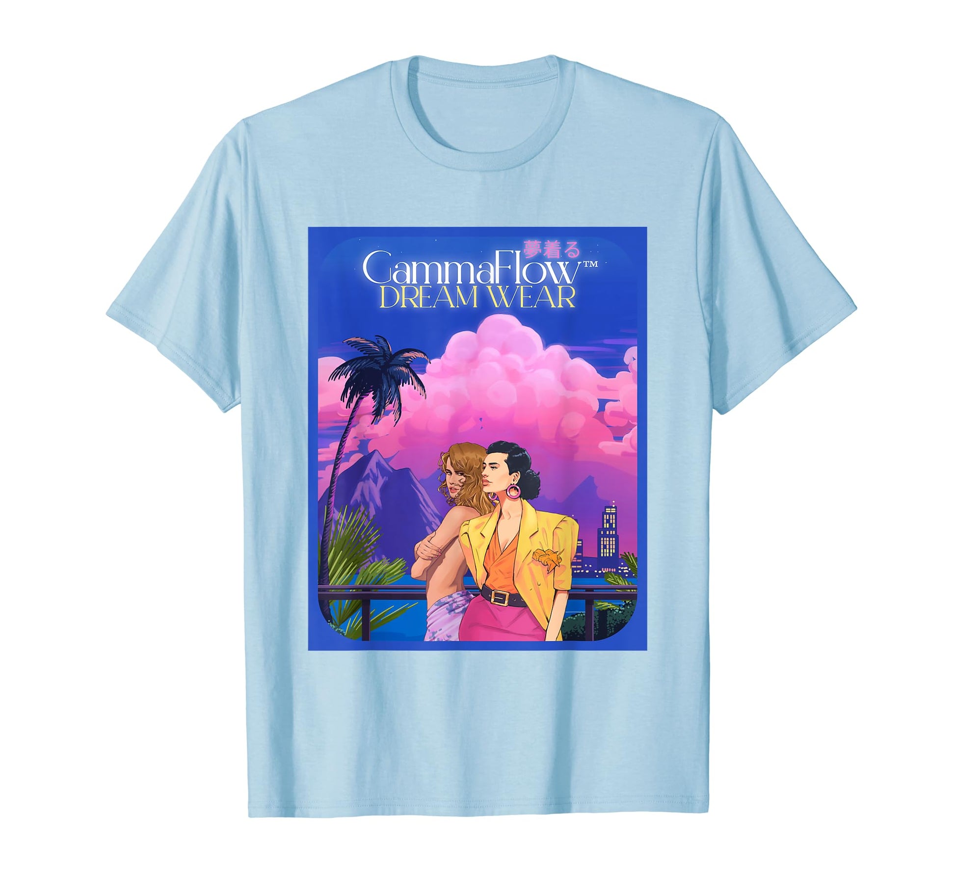Gammaflow Dream Wear Vaporwave Aesthetic T-Shirt - Unique Graphic Men Women - T-Shirt, Sweatshirt, Hoodie