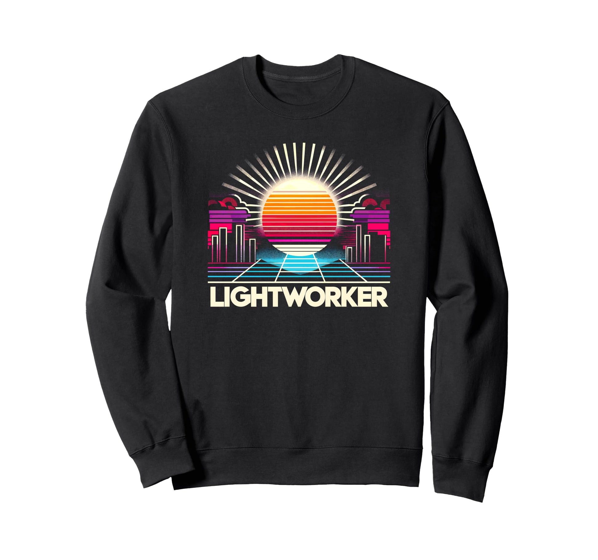 Lightworker Sun Urban Spiritual Sweatshirt - Fun Novelty Design Unisex - T-Shirt, Sweatshirt, Hoodie