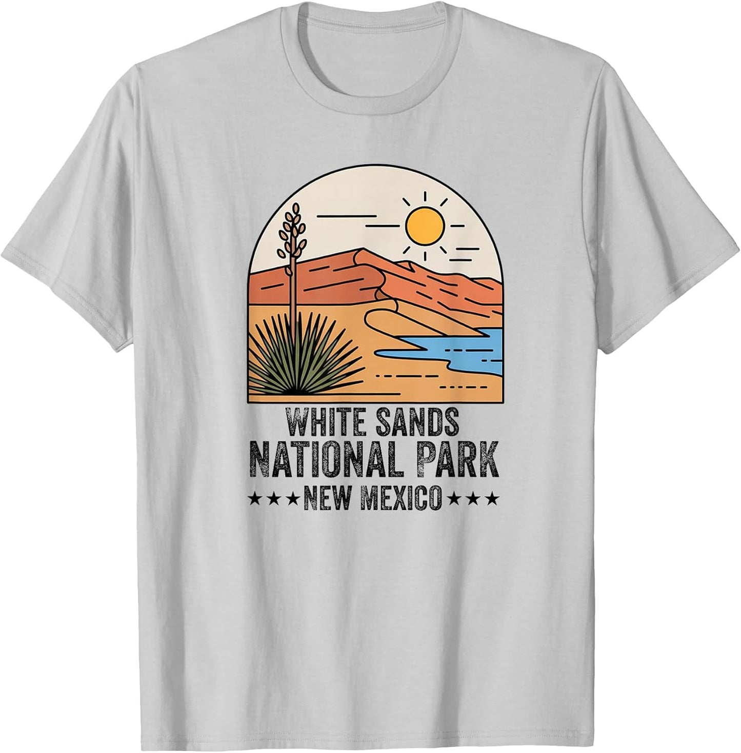 White Sands National Park Merch Apparel - Adult & Kids T-Shirts, Sweatshirts & Hoodies apparel design preview 1