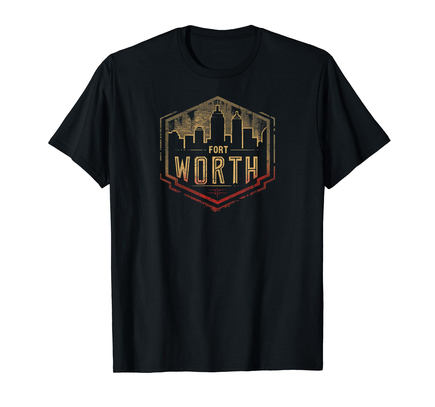 Fort Worth Grit 90S Grunge Urbandecay T-Shirt - Graphic Print for Adults - T-Shirt, Sweatshirt, Hoodie