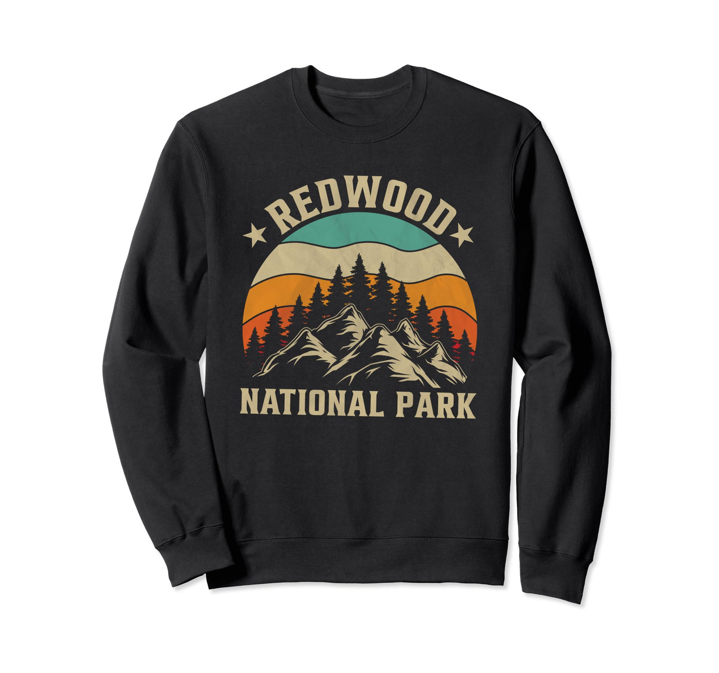 Redwood National Park Sweatshirt - Graphic Print Men Women - T-Shirt, Sweatshirt, Hoodie
