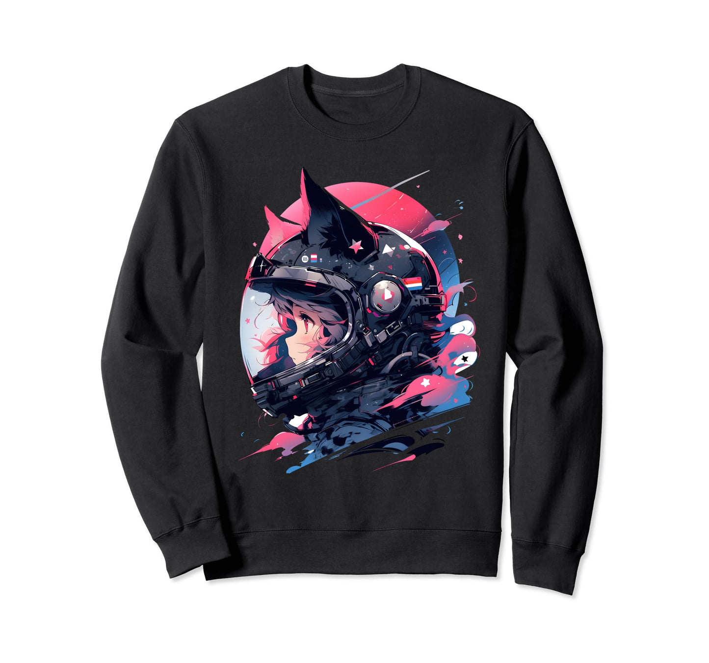 80S 90S Aesthetic Vaporwave Space Sweatshirt - Trendy Graphic Men Women - T-Shirt, Sweatshirt, Hoodie