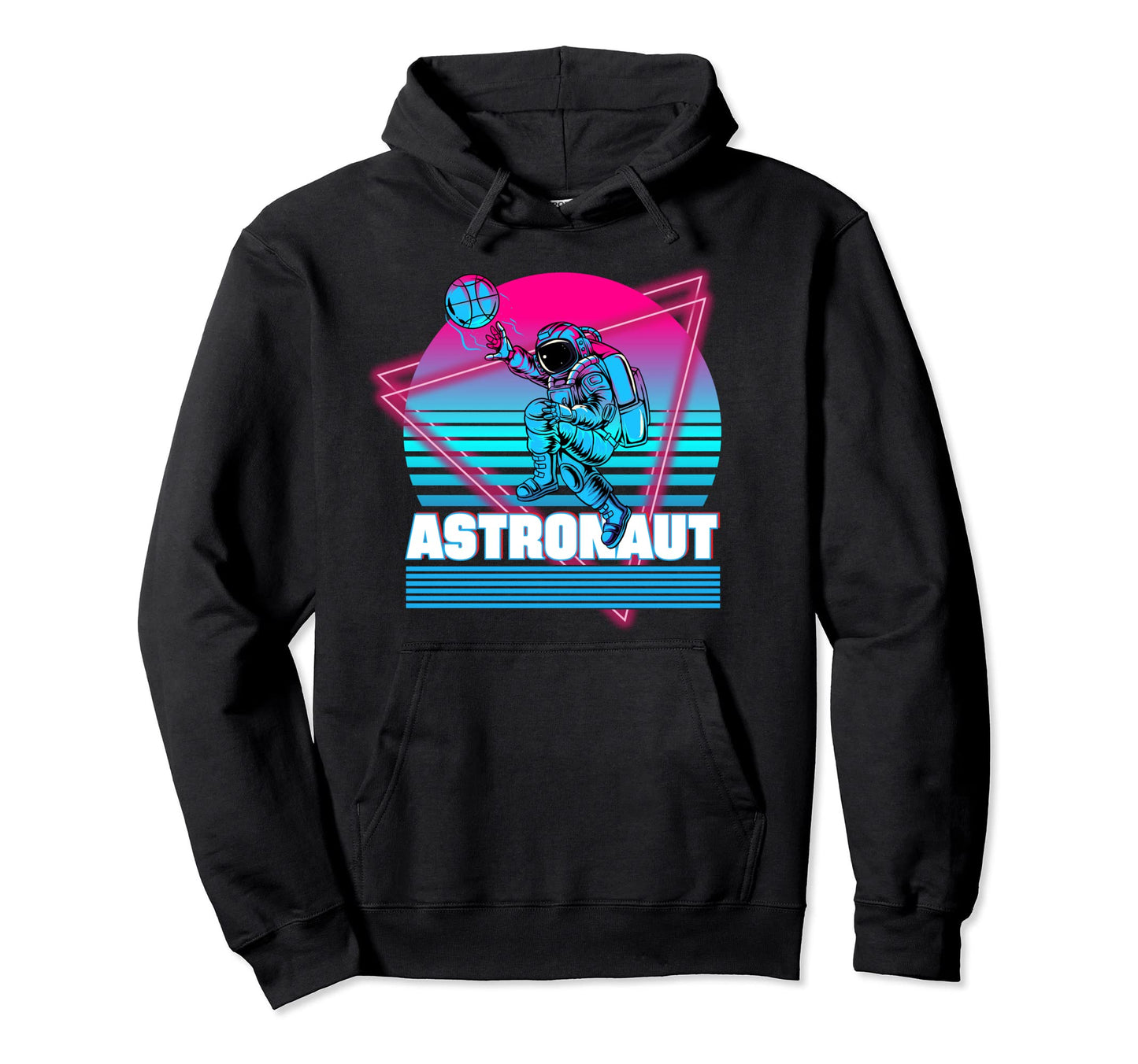 Astronaut Vaporwave Aesthetic Hoodie - Unique Graphic for Adults - T-Shirt, Sweatshirt, Hoodie