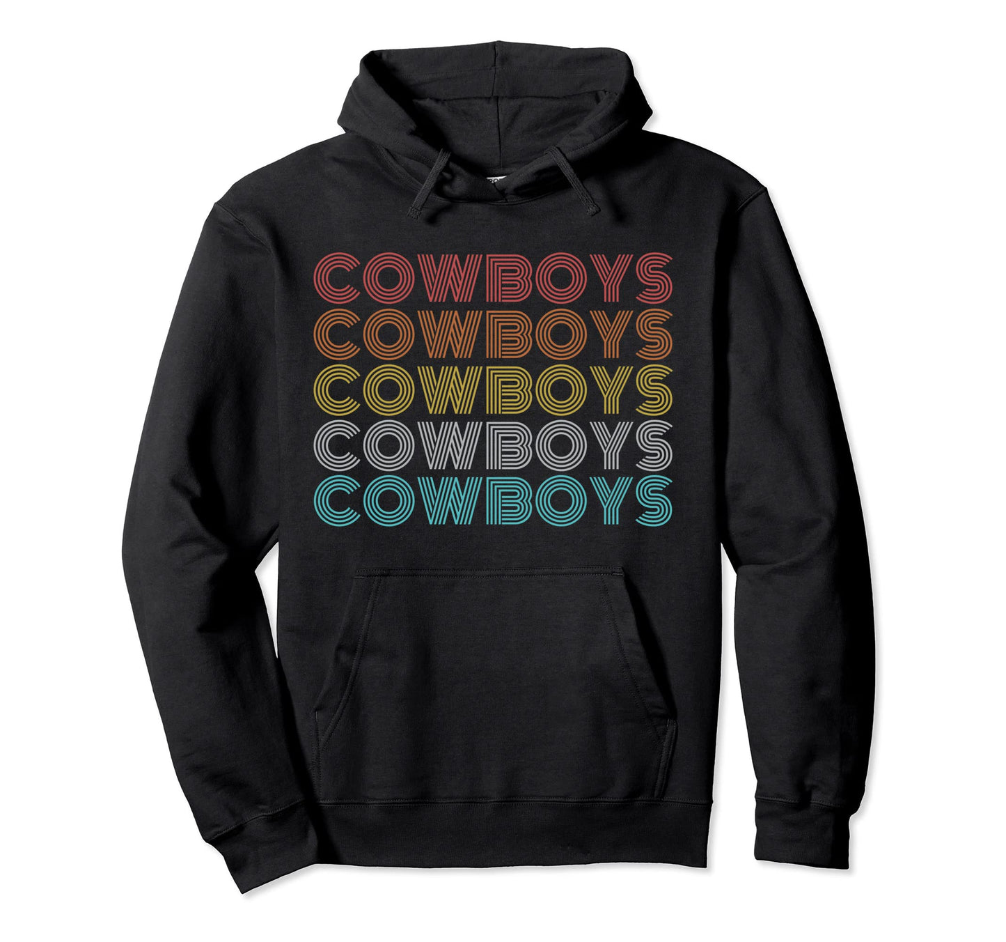 Cowboys Hoodie - Minimalist Print Unisex - T-Shirt, Sweatshirt, Hoodie