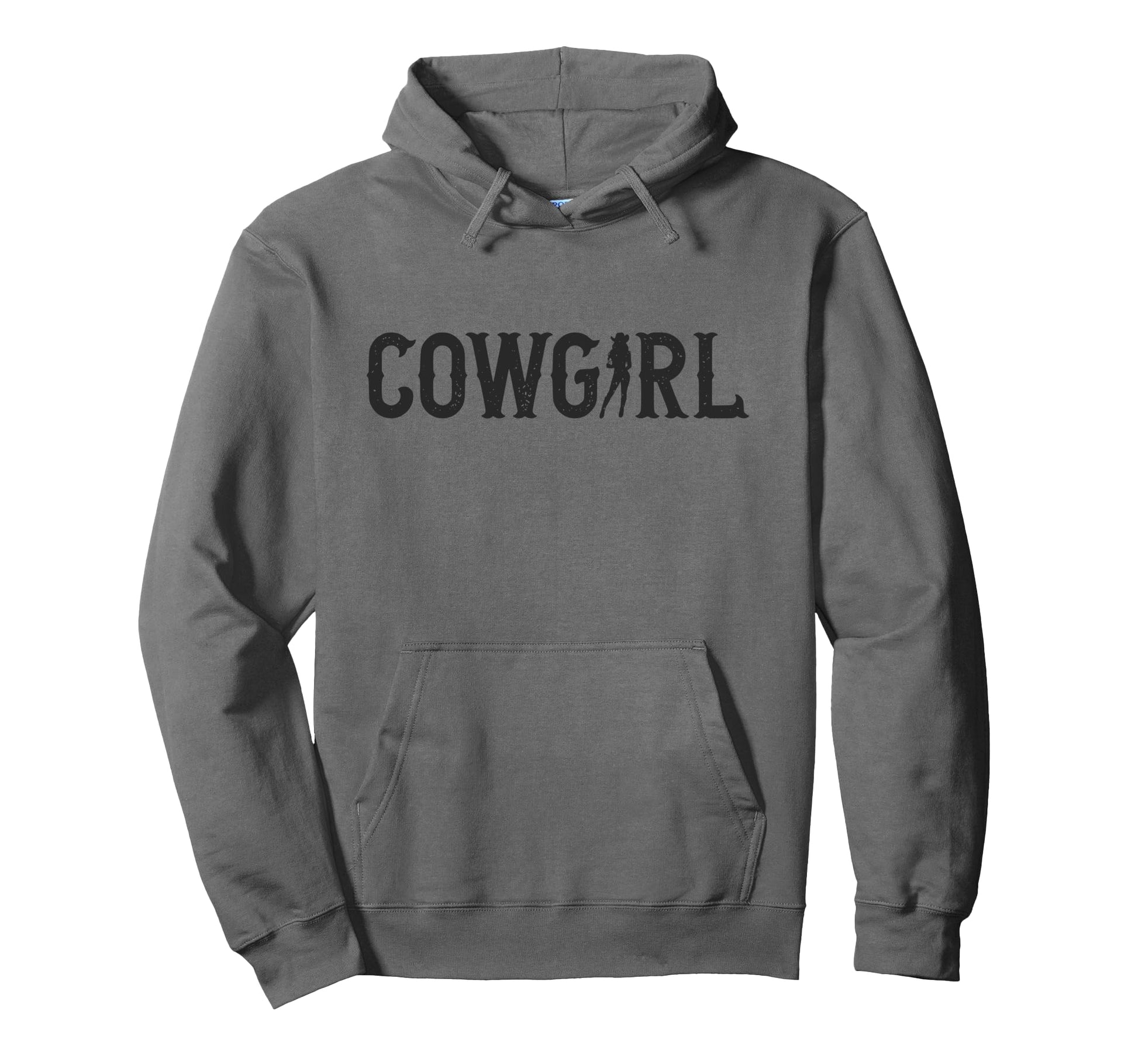 Iconic Cowgirl Western Country Rodeo Hoodie - Casual Everyday Wear Unisex - T-Shirt, Sweatshirt, Hoodie