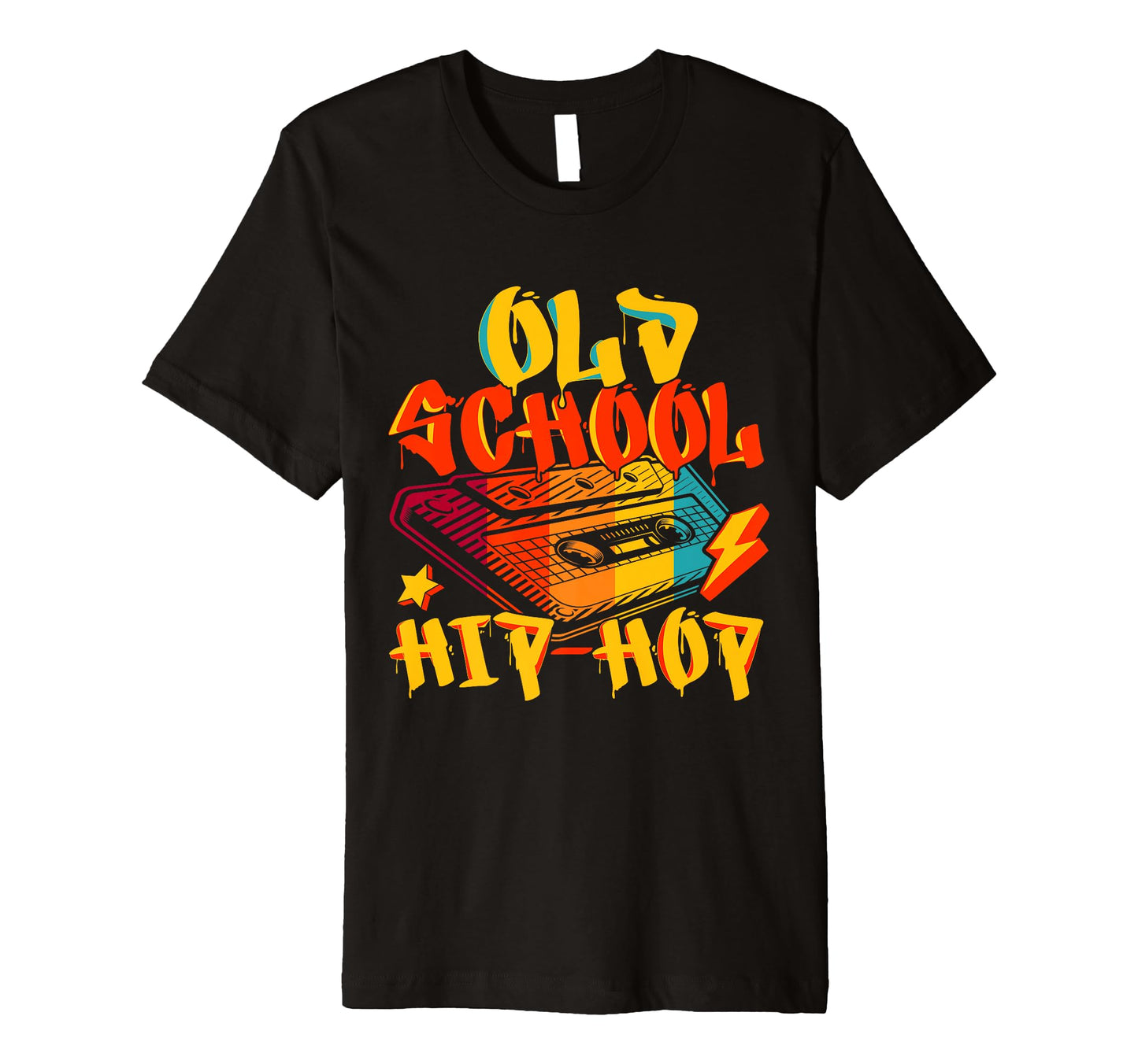 Old School 80S 90S Hip Hop Graffiti T-Shirt - Custom Art Print for Adults - T-Shirt, Sweatshirt, Hoodie
