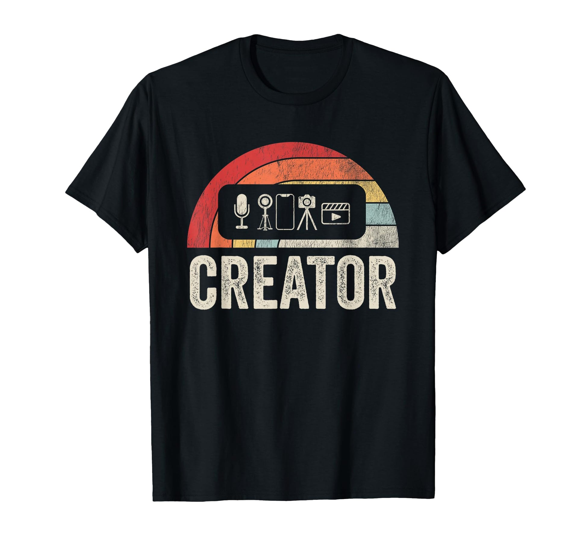 Content Creator Sunset T-Shirt - Aesthetic Graphic Men Women - T-Shirt, Sweatshirt, Hoodie
