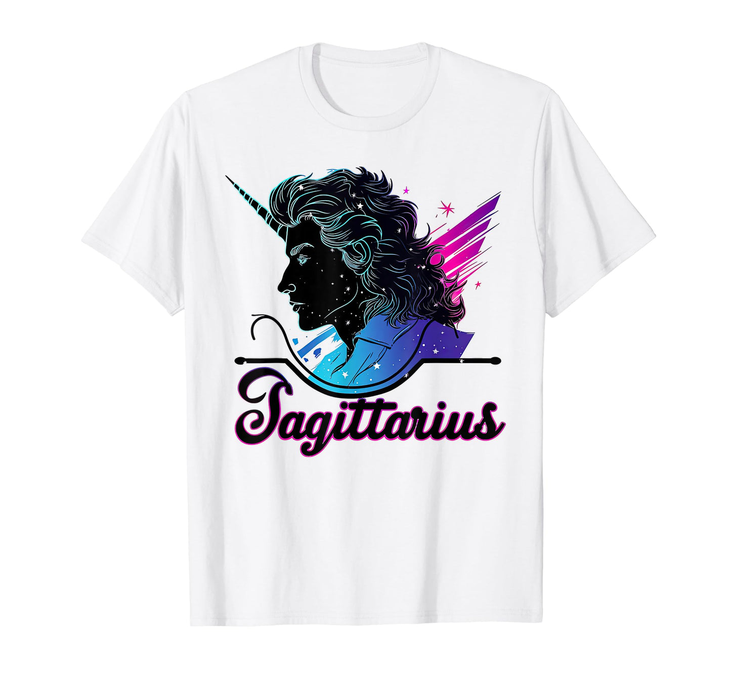 Sagittarius Zodiac Astrology Symbol T-Shirt - Trendy Graphic Unisex - T-Shirt, Sweatshirt, Hoodie