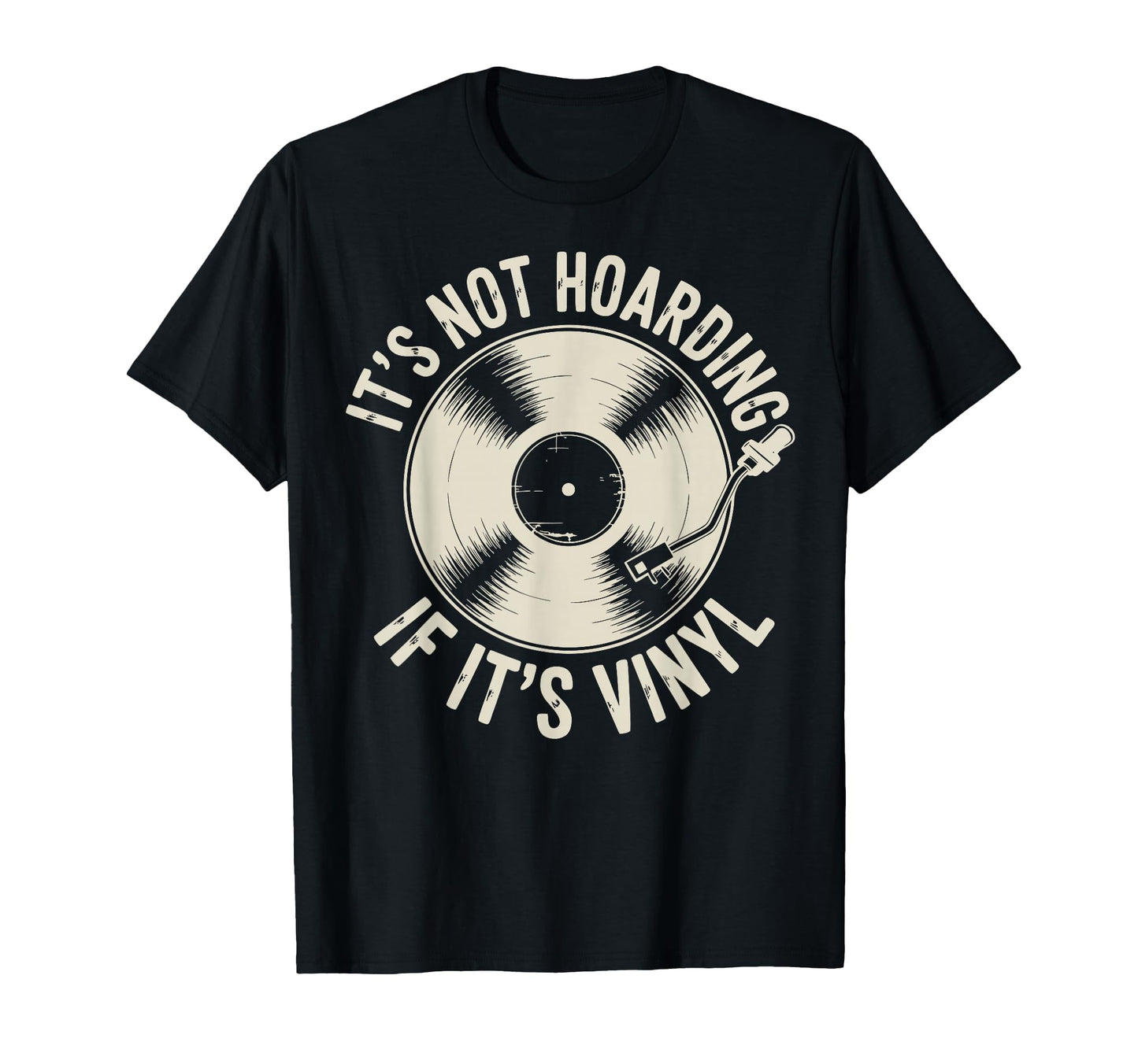 Vinyl Record Collector T-Shirt - Unique Graphic for Adults - T-Shirt, Sweatshirt, Hoodie