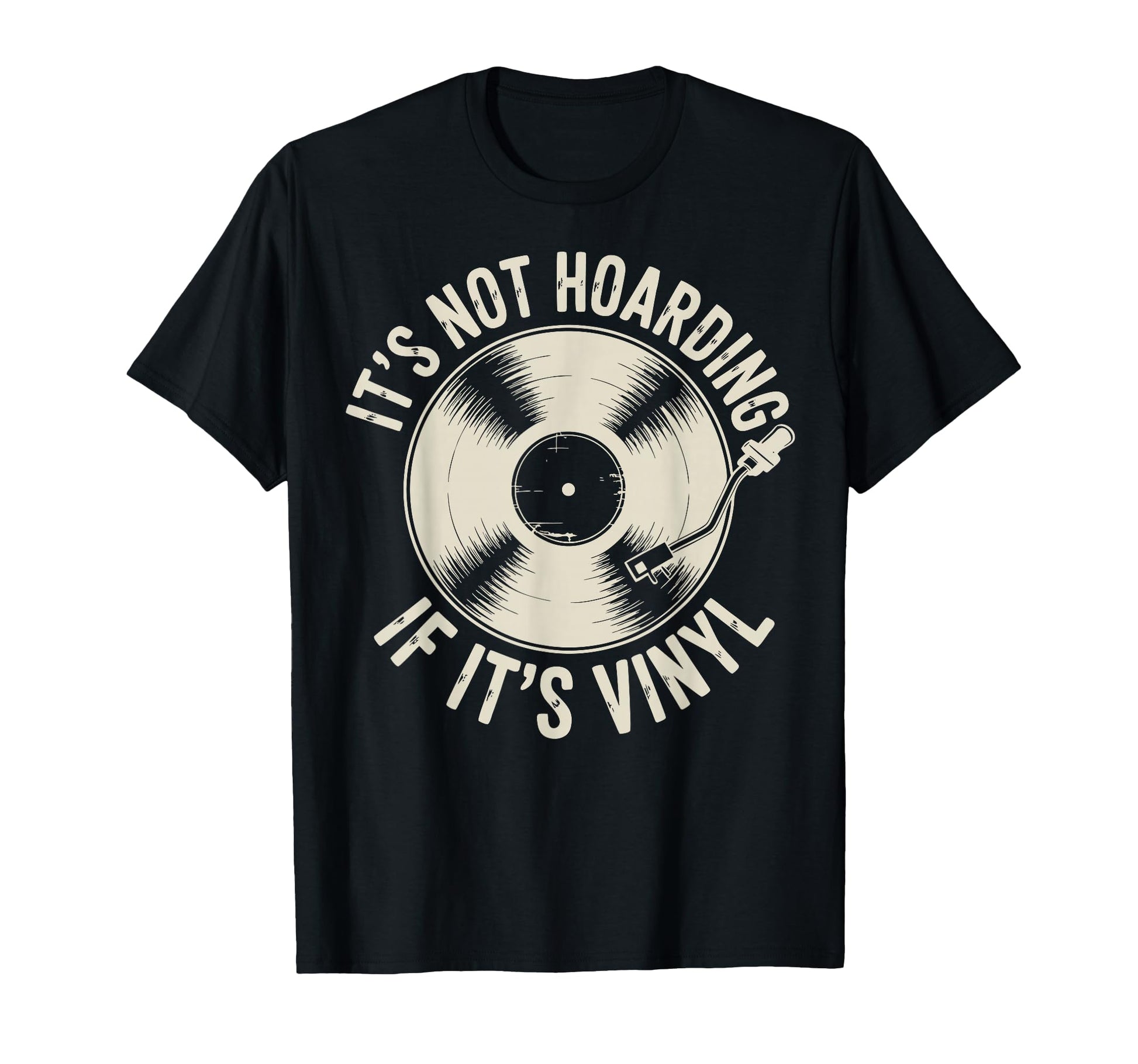 Vinyl Record Collector T-Shirt - Unique Graphic for Adults - T-Shirt, Sweatshirt, Hoodie