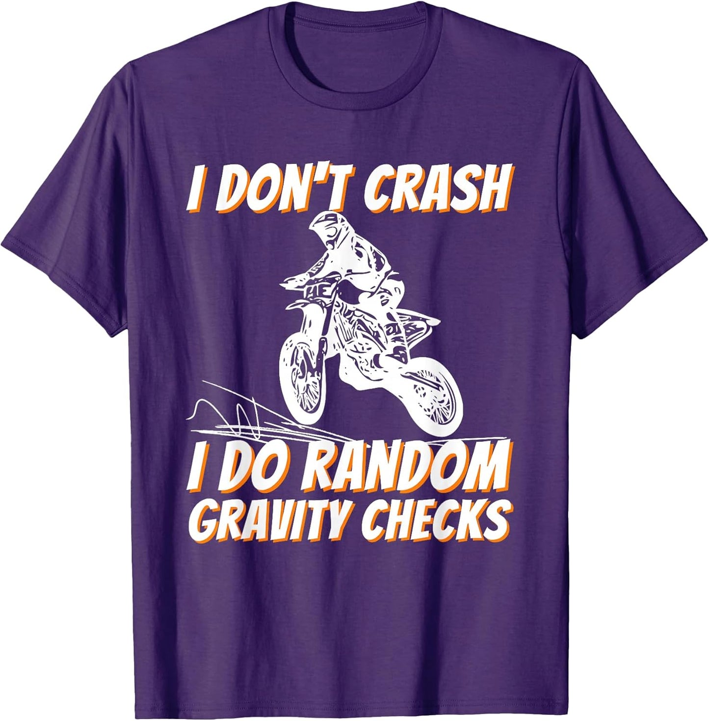 Funny Dirt Bike Motocross - Adult & Kids T-Shirts, Sweatshirts & Hoodies apparel design preview 1