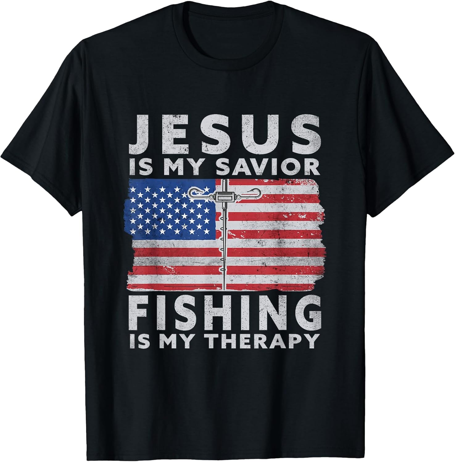 Funny Christian Fishing Gifts For Men Fisherman - Adult & Kids T-Shirts, Sweatshirts & Hoodies apparel design preview 1
