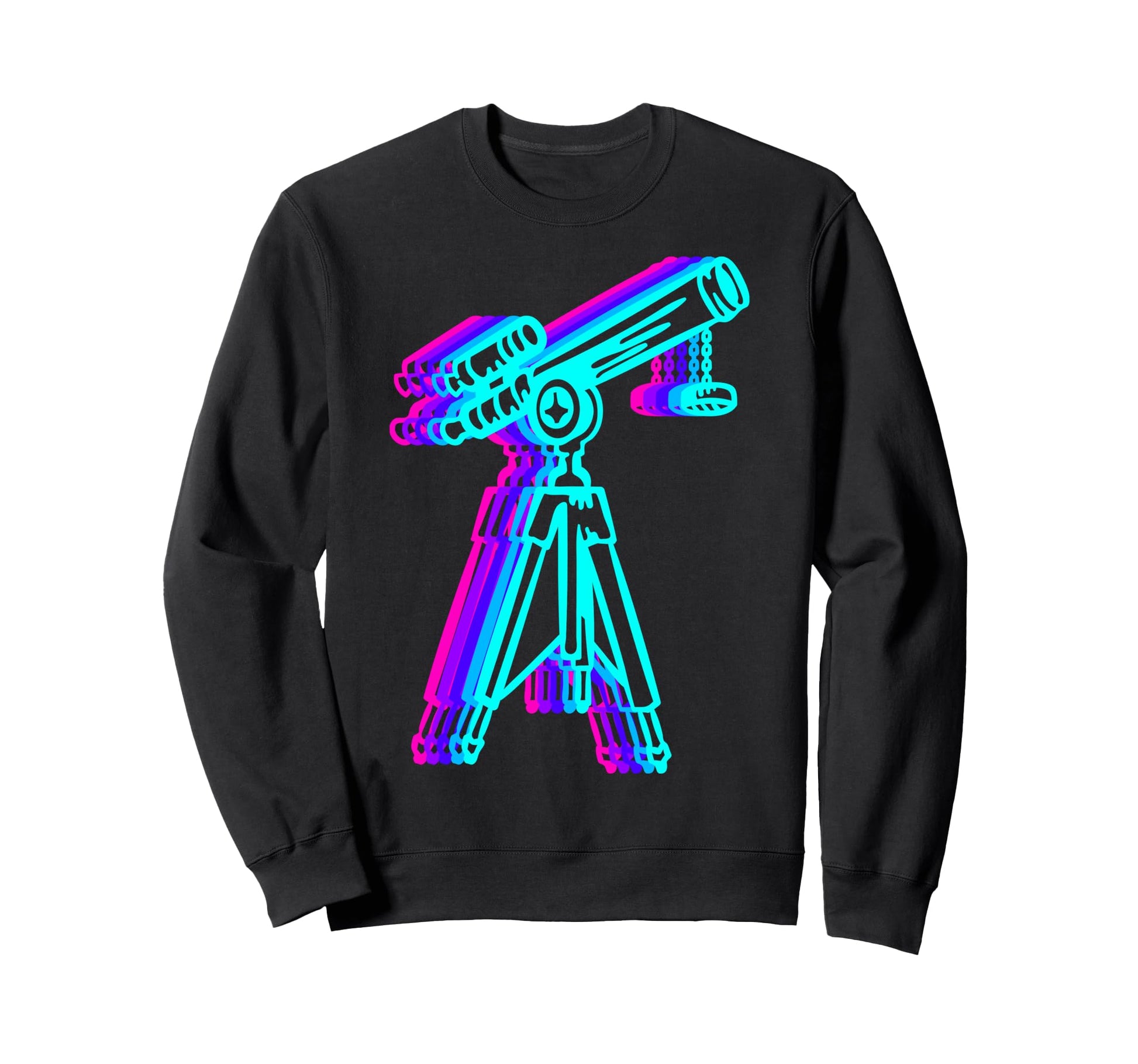 Telescope Astronomy Solar System Sweatshirt - Streetwear Style Unisex - T-Shirt, Sweatshirt, Hoodie