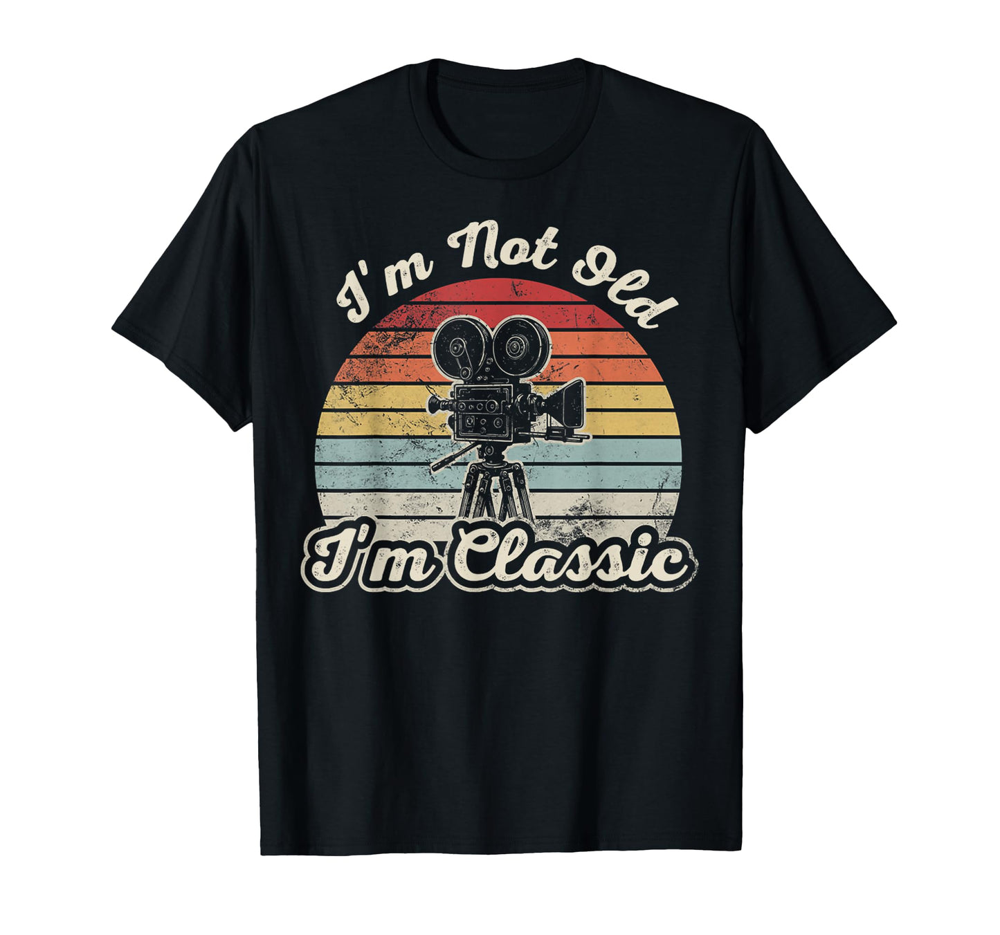 Im Not Old Im Camera T-Shirt - Minimalist Print Men Women - T-Shirt, Sweatshirt, Hoodie