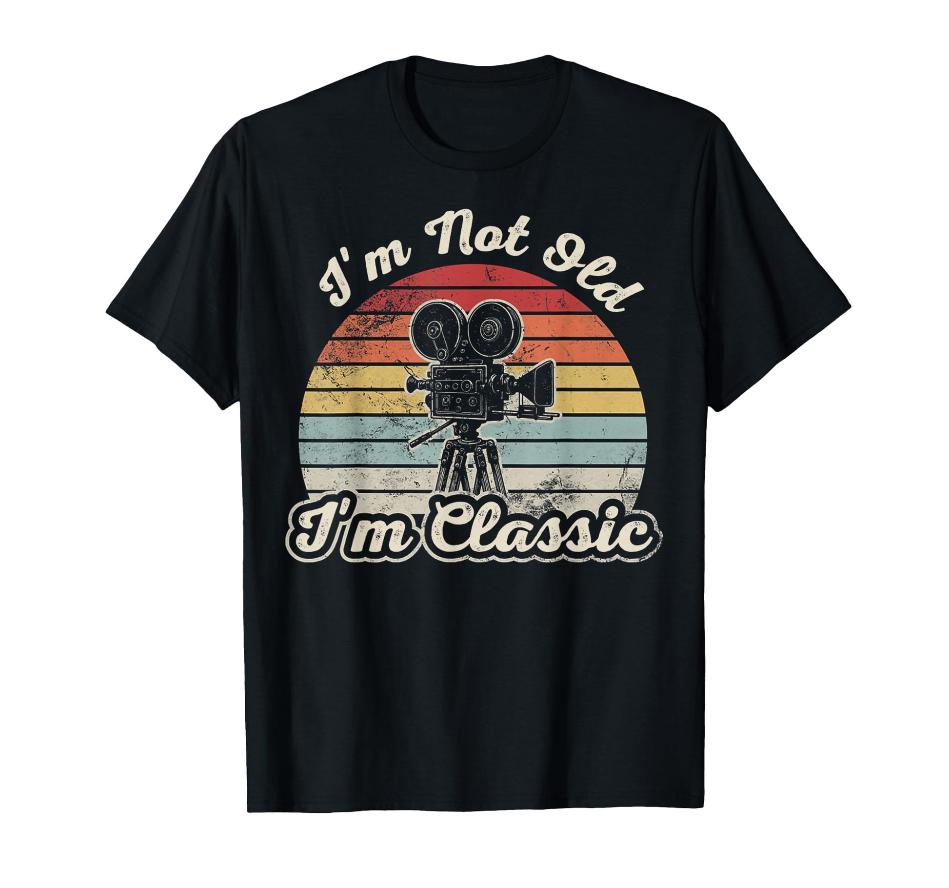 Im Not Old Im Camera T-Shirt - Minimalist Print Men Women - T-Shirt, Sweatshirt, Hoodie