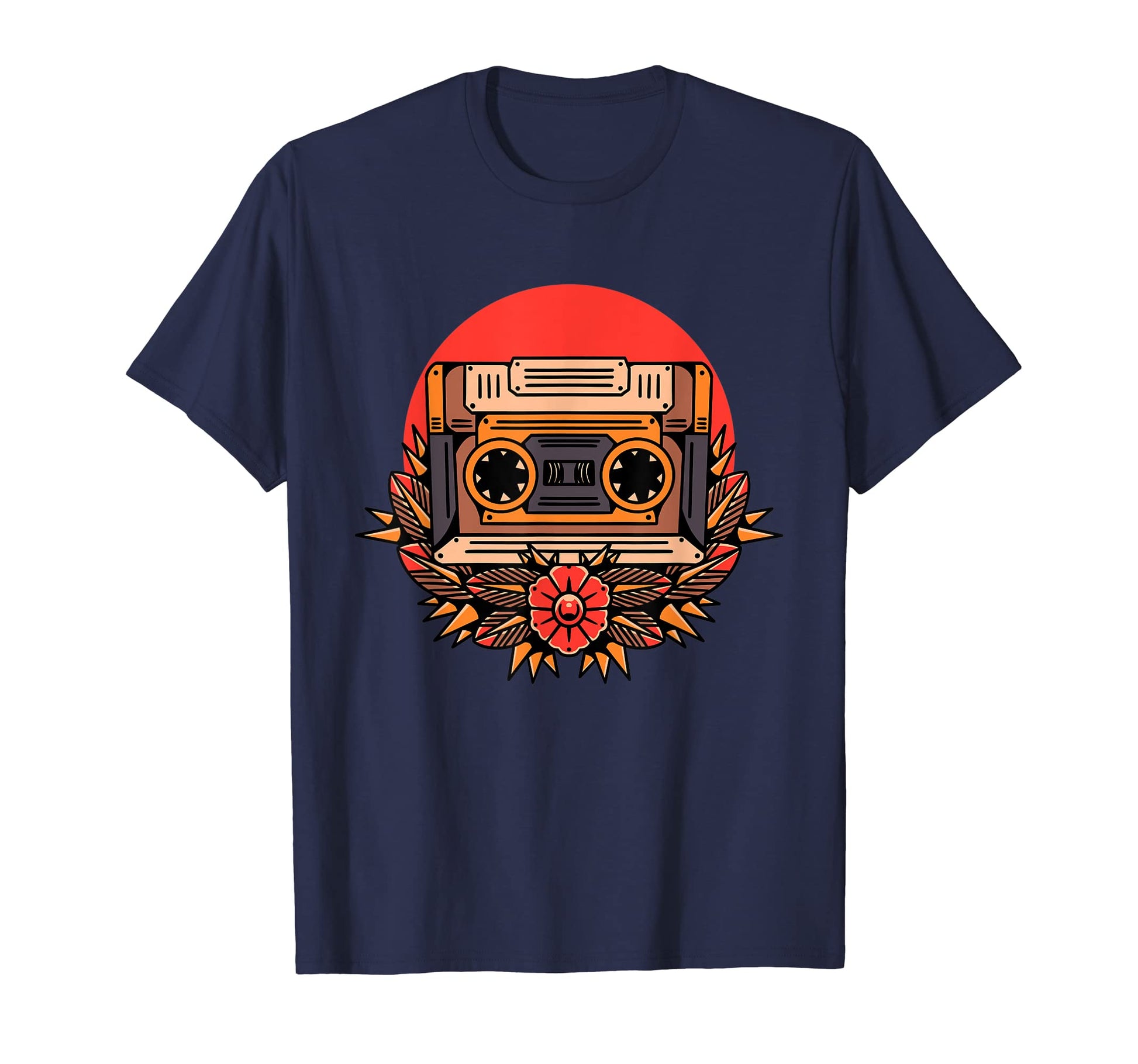 Old School Hip Hop 80S 90S Cassette Tattoo T-Shirt - Graphic Print Unisex - T-Shirt, Sweatshirt, Hoodie
