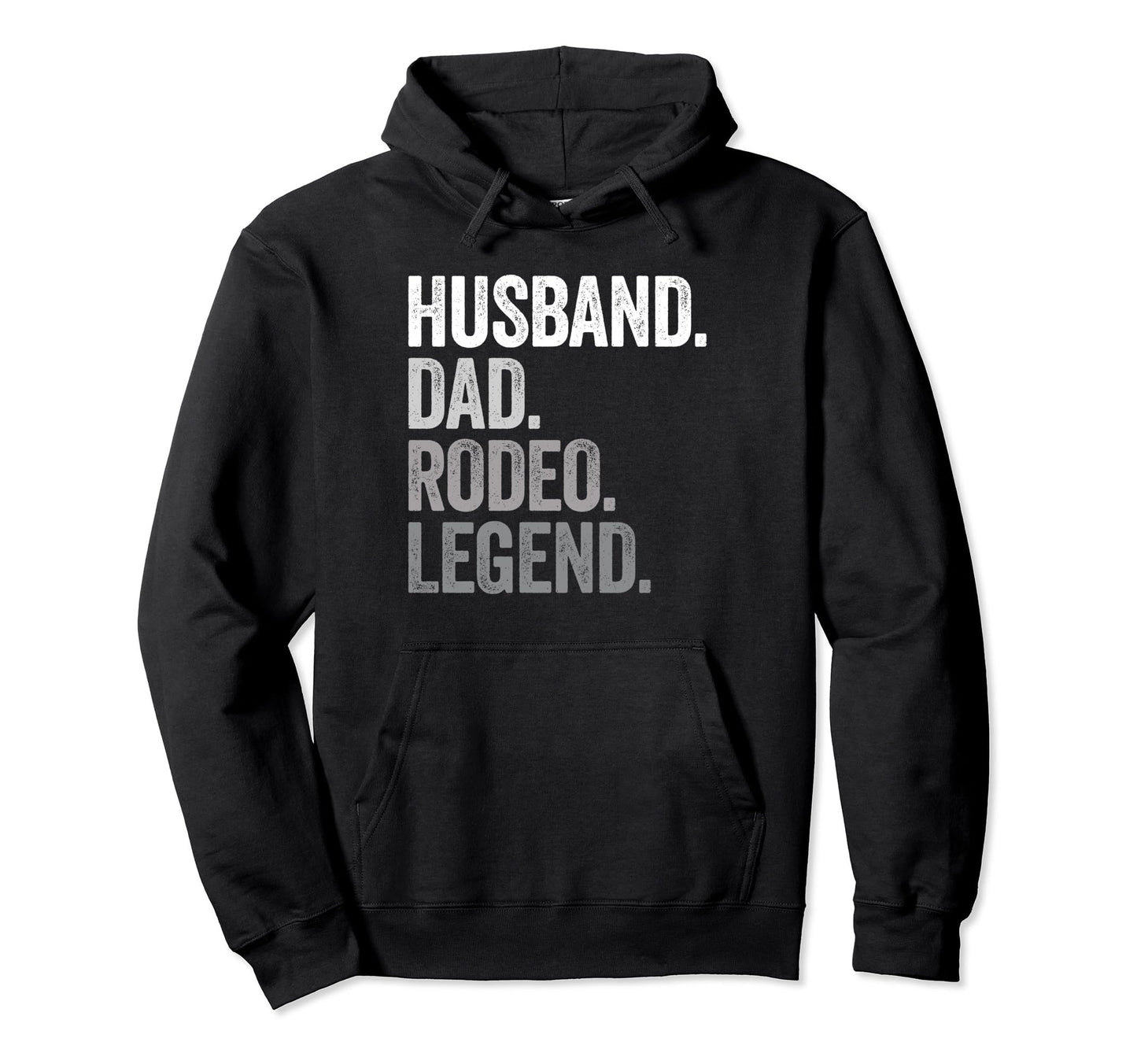 Husband Dad Rodeo Funny Cowboy Country Hoodie - Novelty Apparel for Adults - T-Shirt, Sweatshirt, Hoodie