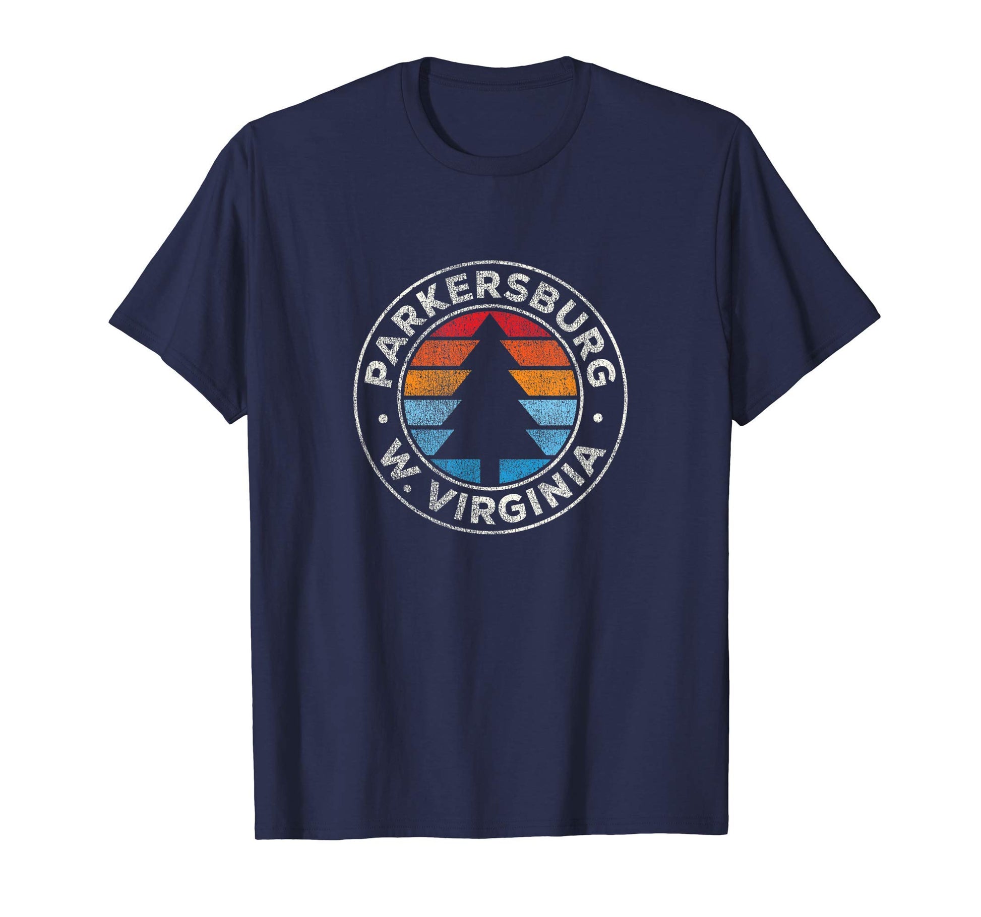 Parkersburg West Virginia Wv 70S T-Shirt - Trendy Graphic for Adults - T-Shirt, Sweatshirt, Hoodie