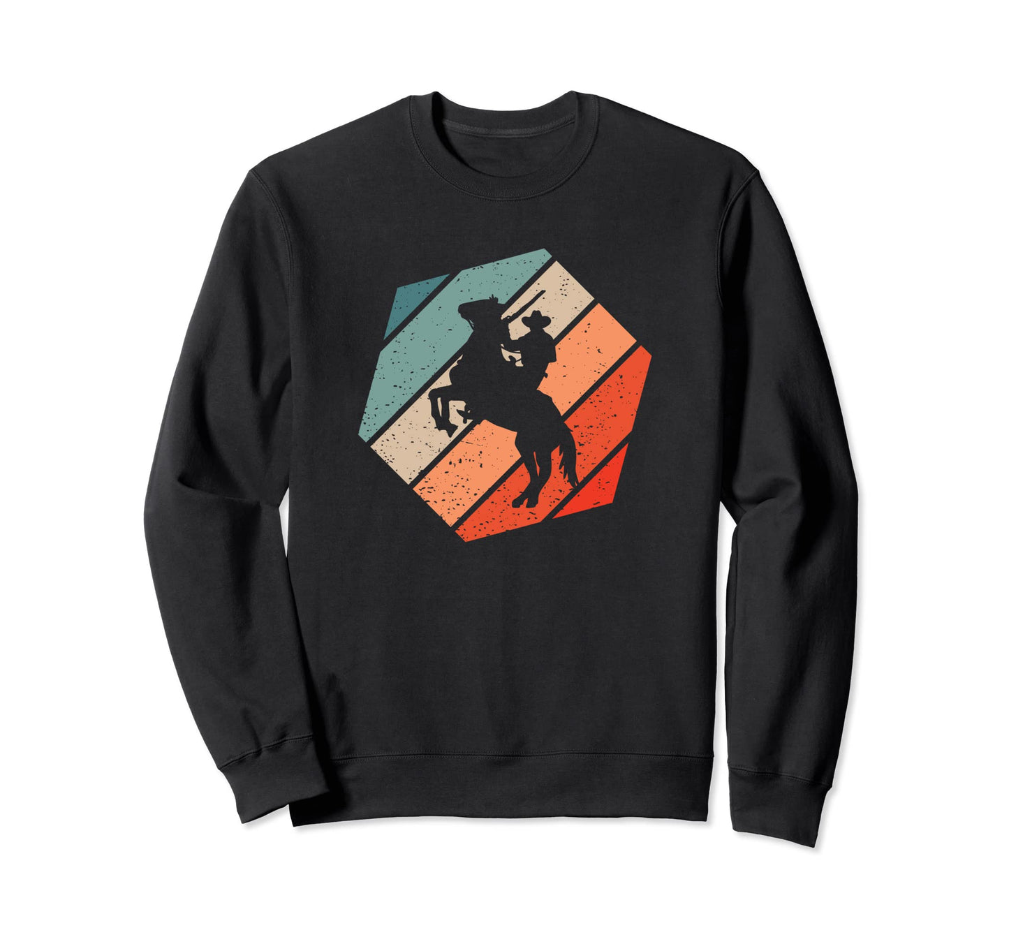 Cowboy Horse Pesade Sweatshirt - Fun Novelty Design Unisex - T-Shirt, Sweatshirt, Hoodie