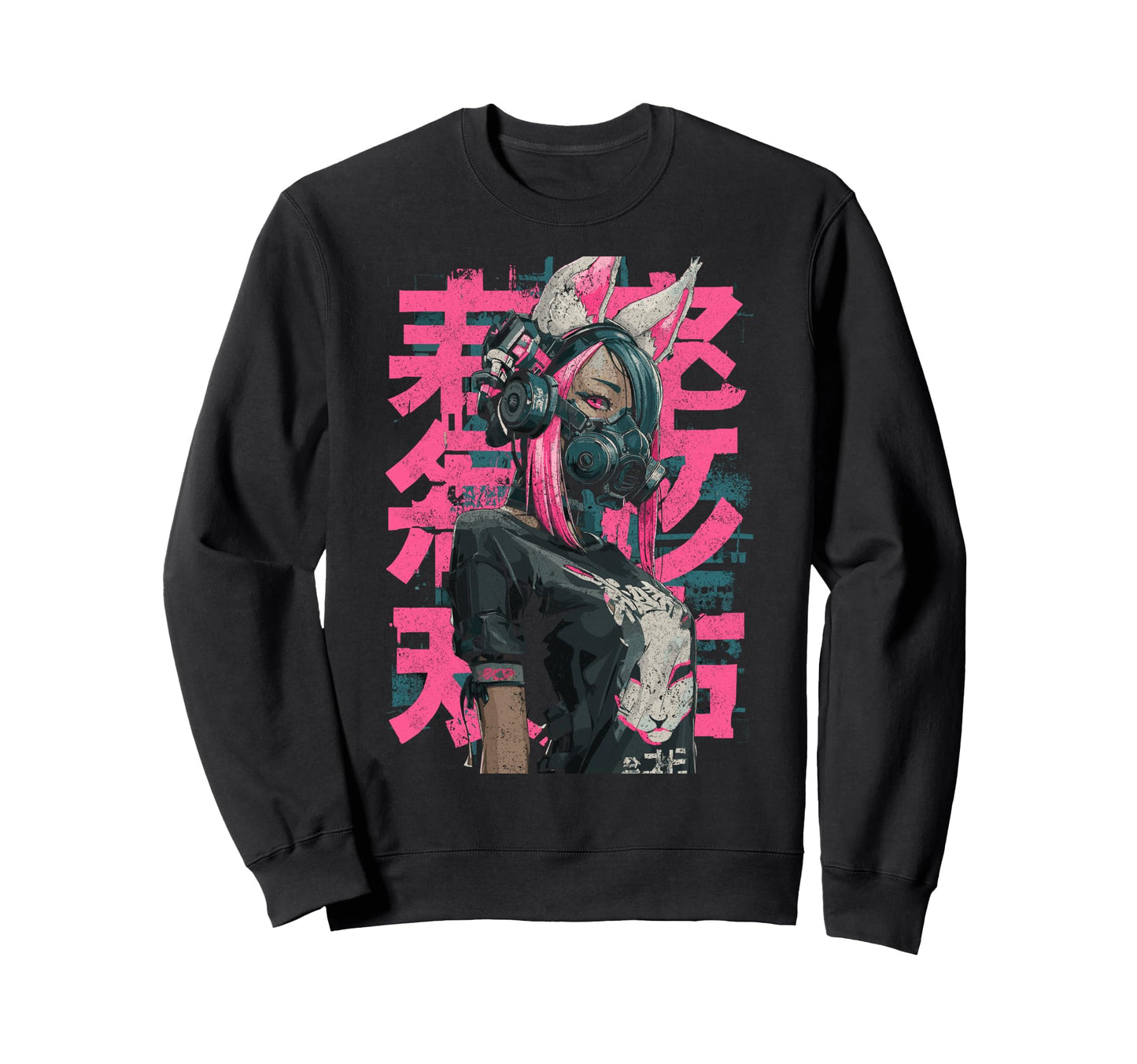 Japanese Streetwear Anime Sweatshirt - Casual Everyday Wear Unisex - T-Shirt, Sweatshirt, Hoodie