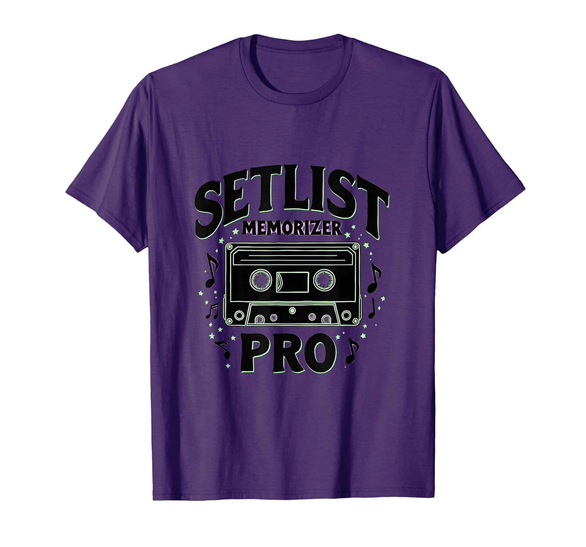Setlist Memorizer Pro 90S Band Fan T-Shirt - Minimalist Print for Adults - T-Shirt, Sweatshirt, Hoodie
