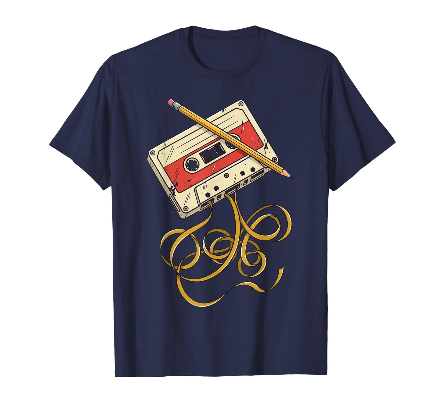 Grunge Cassettes Cassette Tapes Nostalgic T-Shirt - Novelty Apparel Unisex - T-Shirt, Sweatshirt, Hoodie