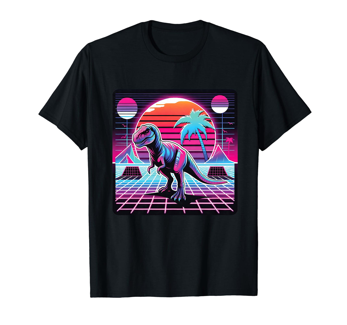 Retrowave Synthwave Aesthetic Vaporwave T-Shirt - Minimalist Print Unisex - T-Shirt, Sweatshirt, Hoodie