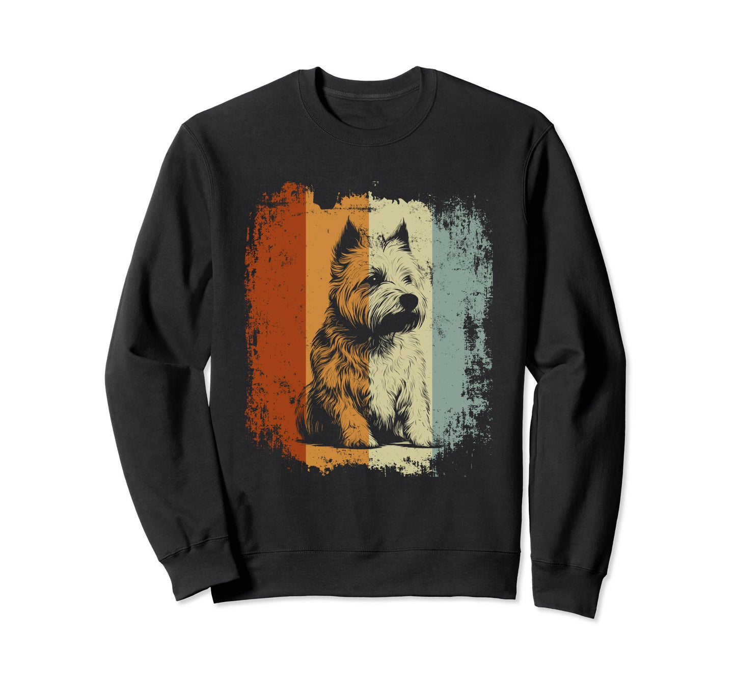 West Highland White Terrier Dog Sweatshirt - Trendy Graphic for Adults - T-Shirt, Sweatshirt, Hoodie