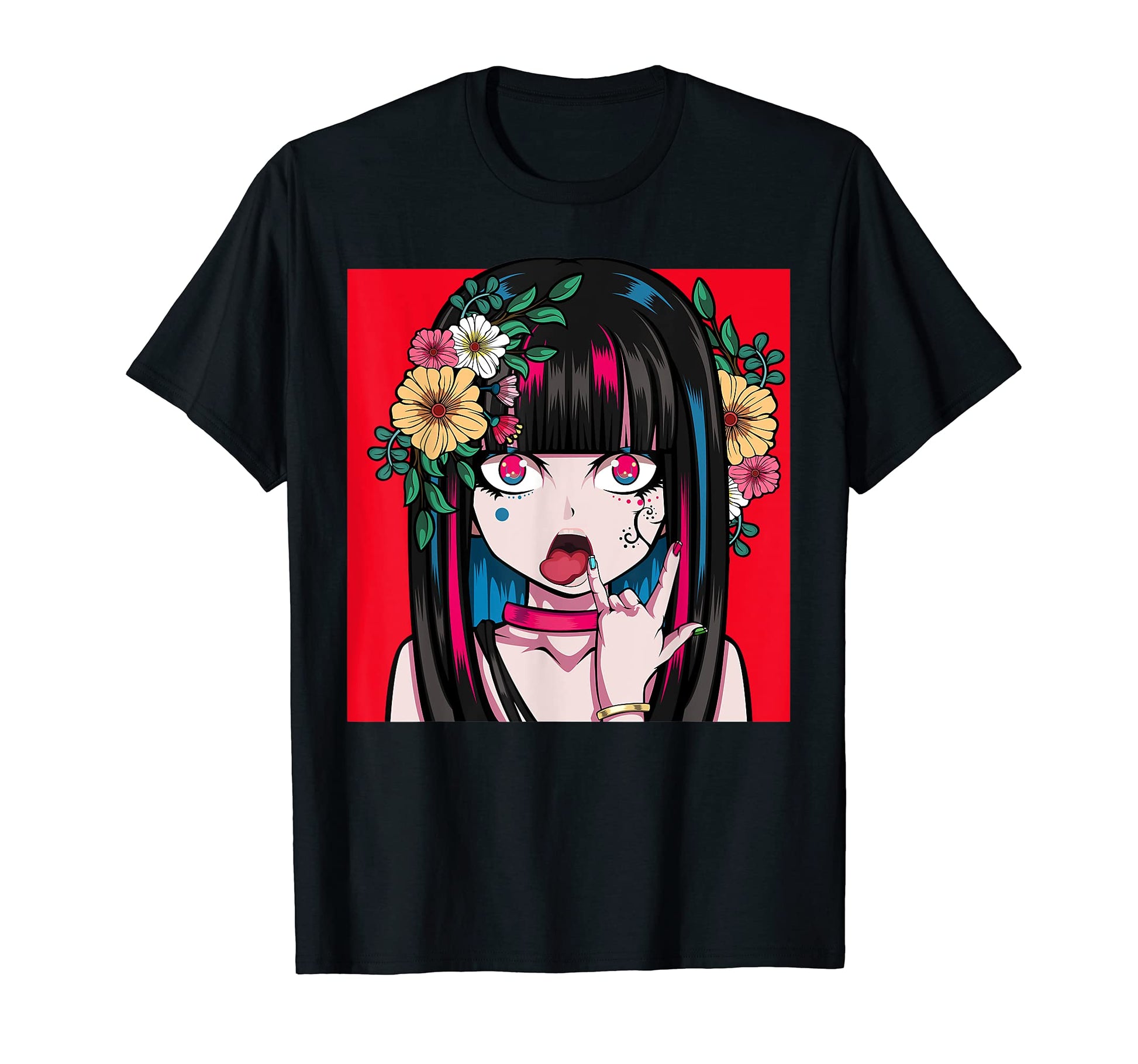 Anime Kawaii Japanese Aesthetic T-Shirt - Custom Art Print Men Women - T-Shirt, Sweatshirt, Hoodie