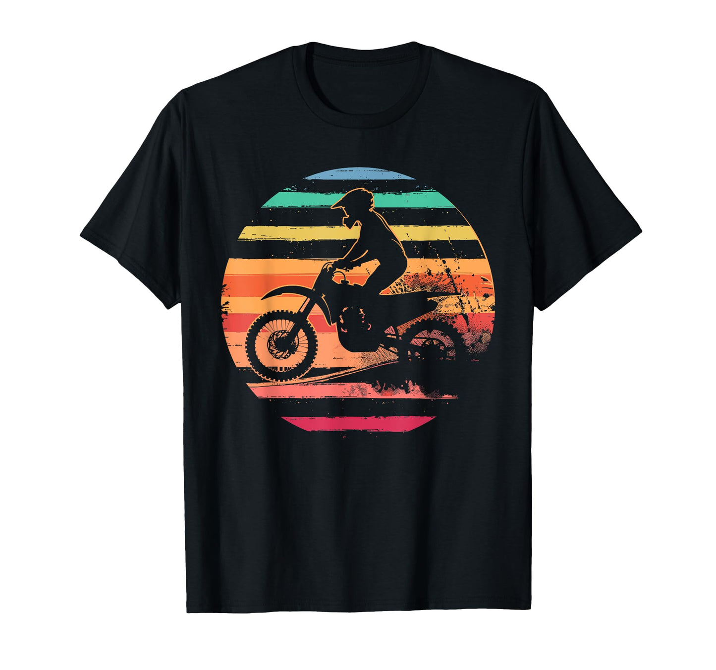 Bike Dirtbike Dirt Rider Motocross T-Shirt - Aesthetic Graphic Men Women - T-Shirt, Sweatshirt, Hoodie