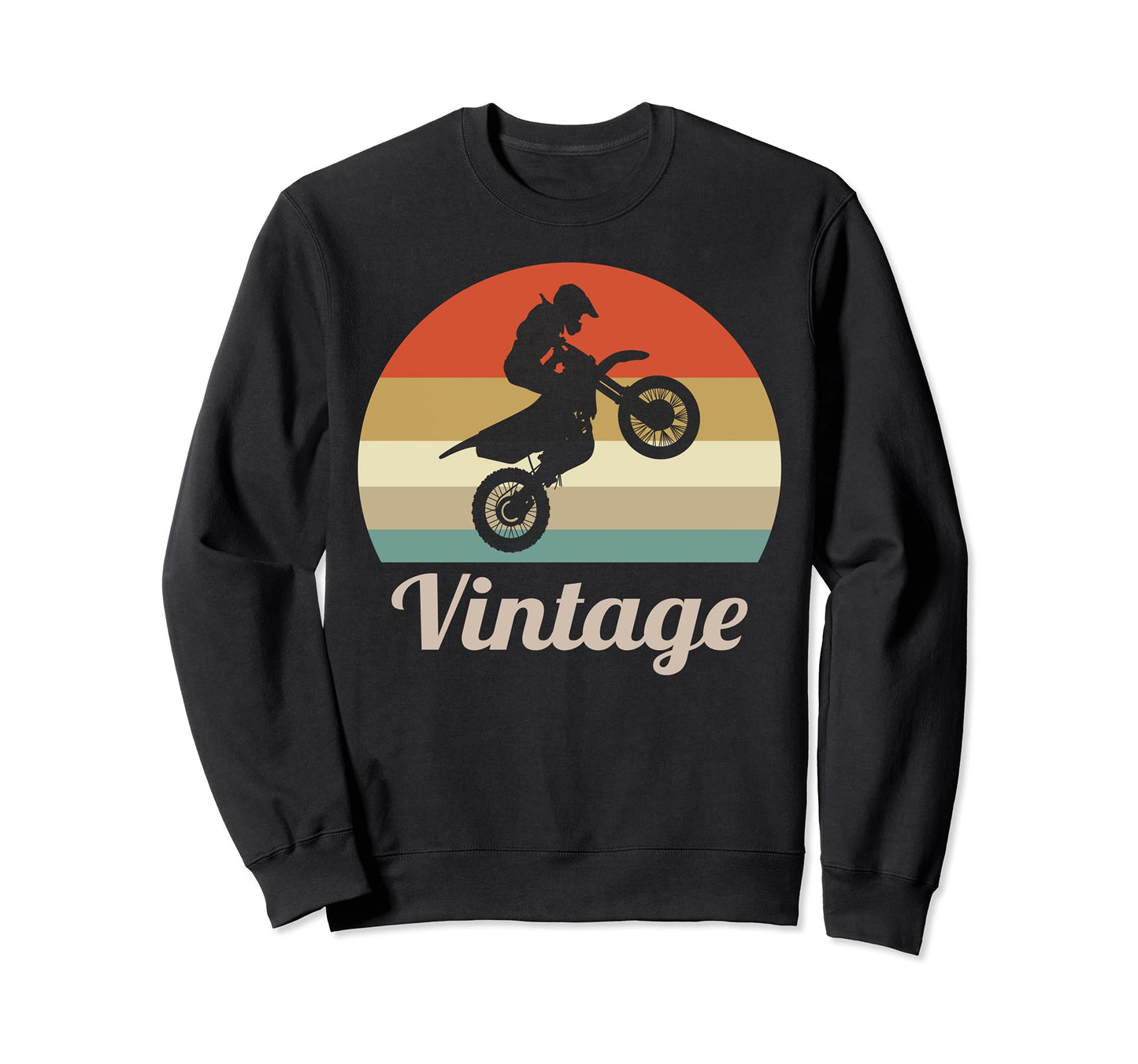 Motocross Dirt Bike Biker Sweatshirt - Custom Art Print Men Women - T-Shirt, Sweatshirt, Hoodie