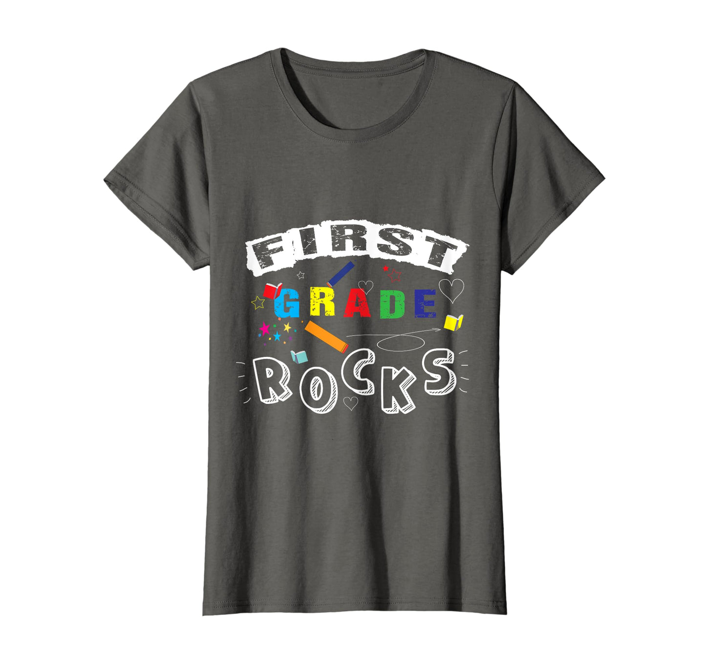 1St Grade Teacher I Ready To Rocks T-Shirt - Novelty Apparel Men Women - T-Shirt, Sweatshirt, Hoodie