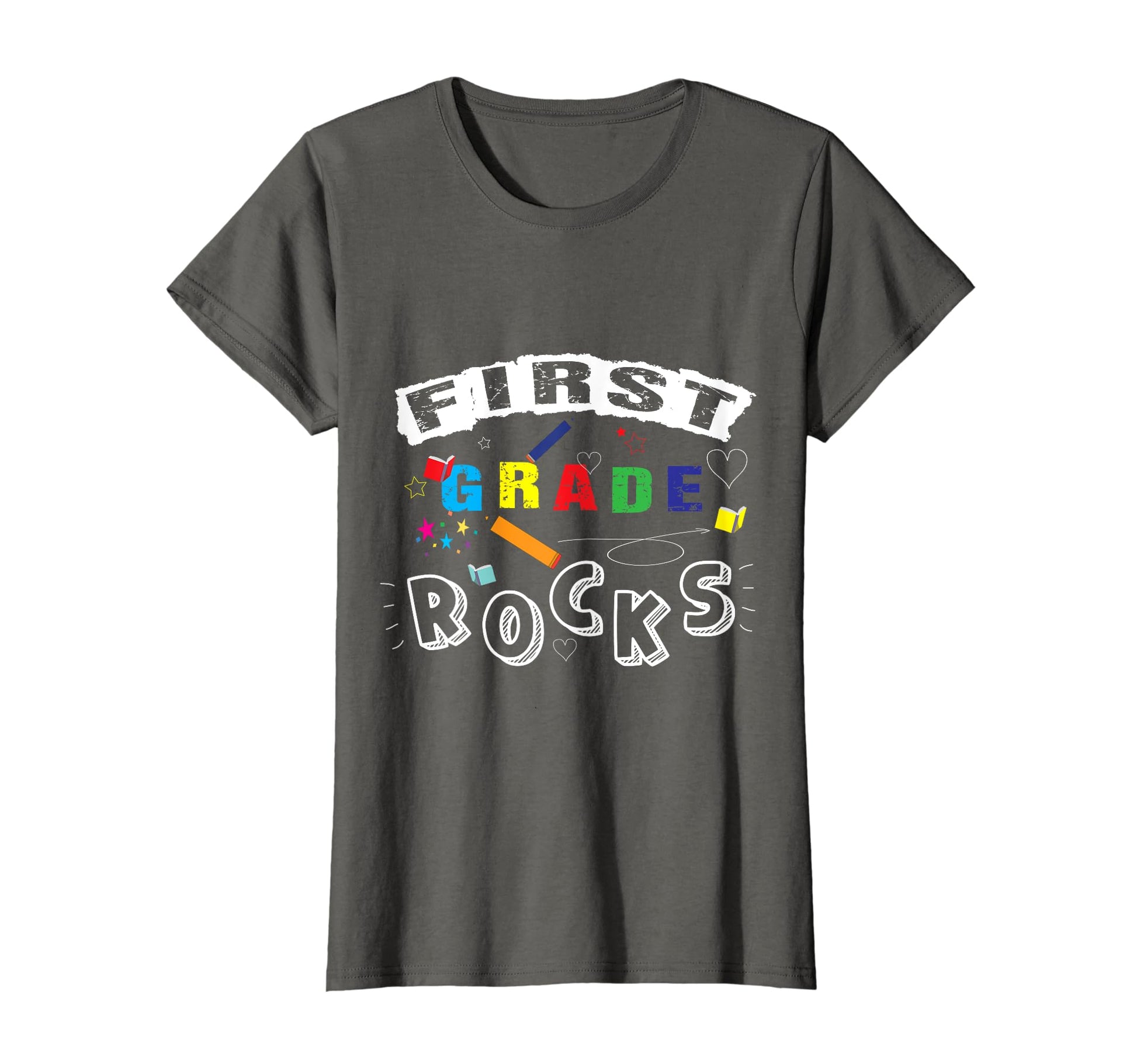 1St Grade Teacher I Ready To Rocks T-Shirt - Novelty Apparel Men Women - T-Shirt, Sweatshirt, Hoodie