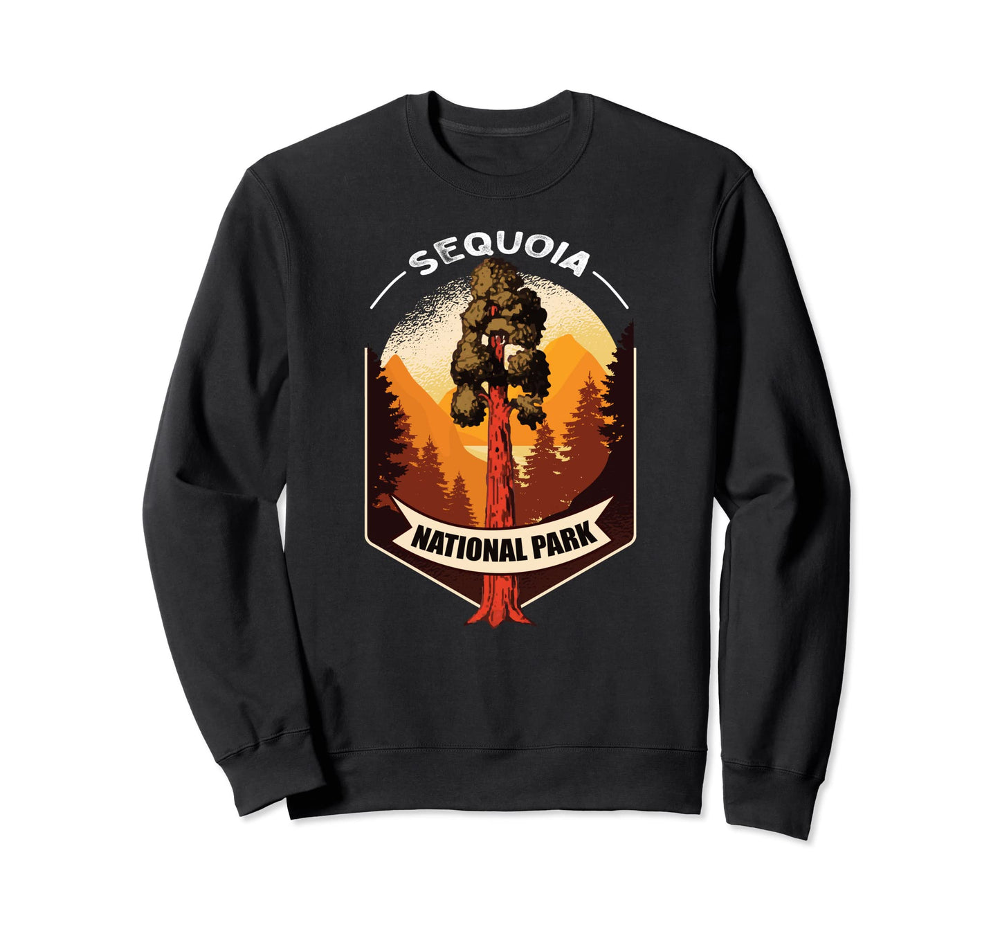 Sequoia National Park Art Sweatshirt - Unique Graphic for Adults - T-Shirt, Sweatshirt, Hoodie