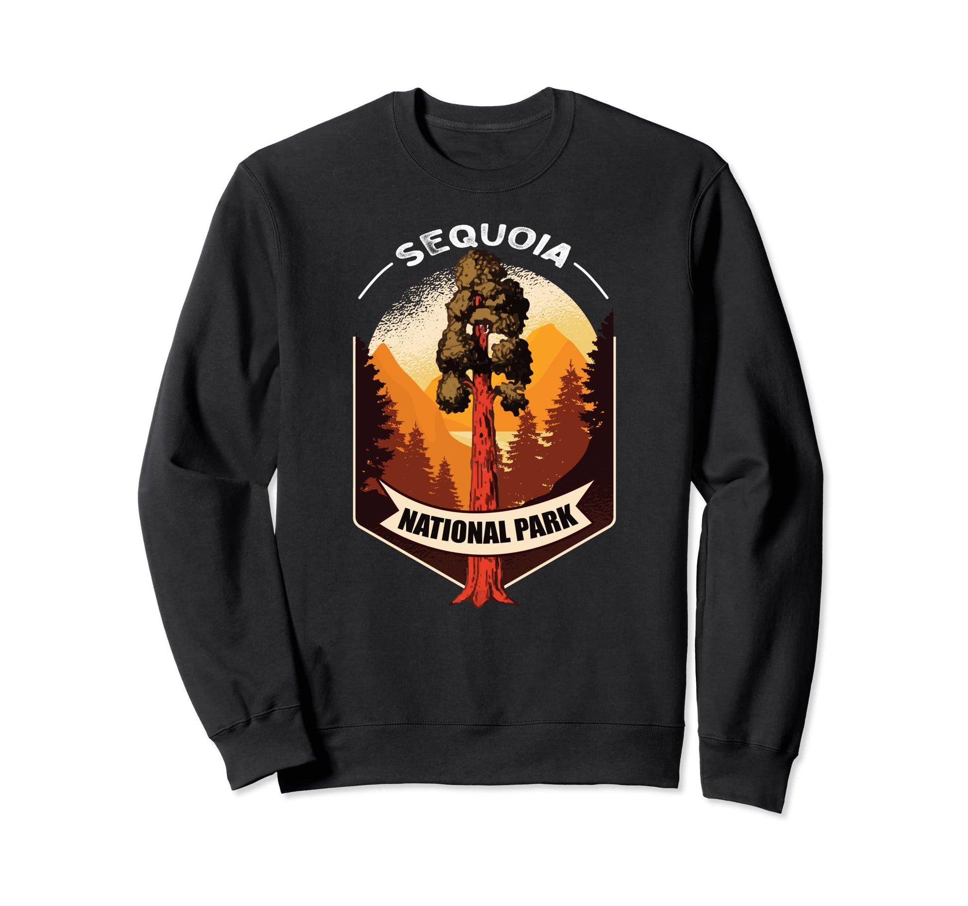 Sequoia National Park Art Sweatshirt - Unique Graphic for Adults - T-Shirt, Sweatshirt, Hoodie