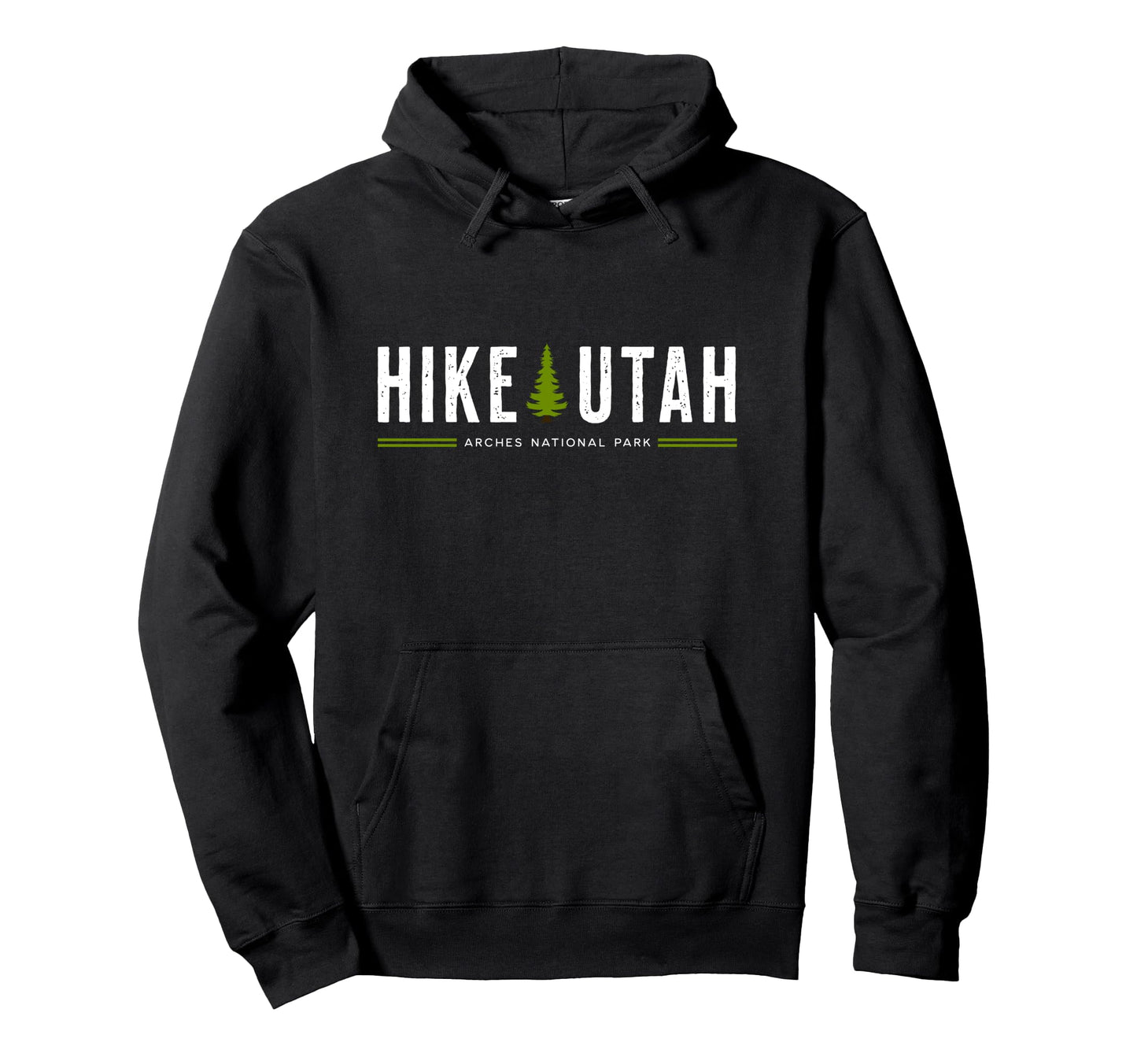 Utah Arches National Park Hike Tree Hoodie - Aesthetic Graphic Unisex - T-Shirt, Sweatshirt, Hoodie