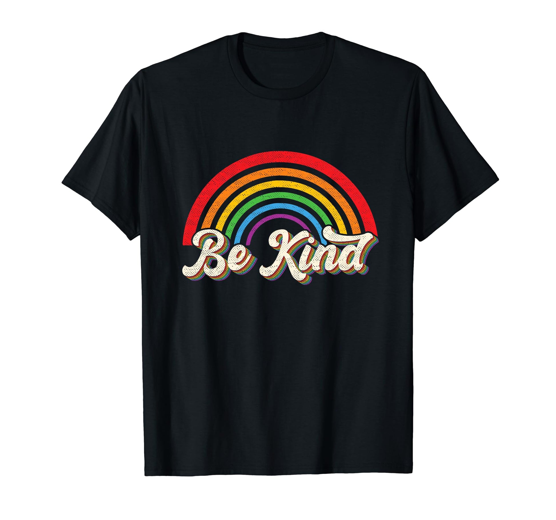 Lgbtq Be Kind Gay Pride Lgbt Ally Rainbow T-Shirt - Unique Graphic Unisex - T-Shirt, Sweatshirt, Hoodie