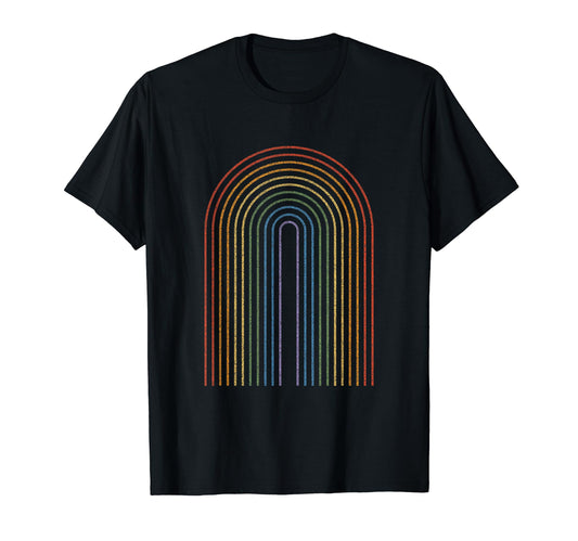 Boho Rainbow Pride Month Flag Lgbtq Subtle T-Shirt - Graphic Print Unisex - T-Shirt, Sweatshirt, Hoodie