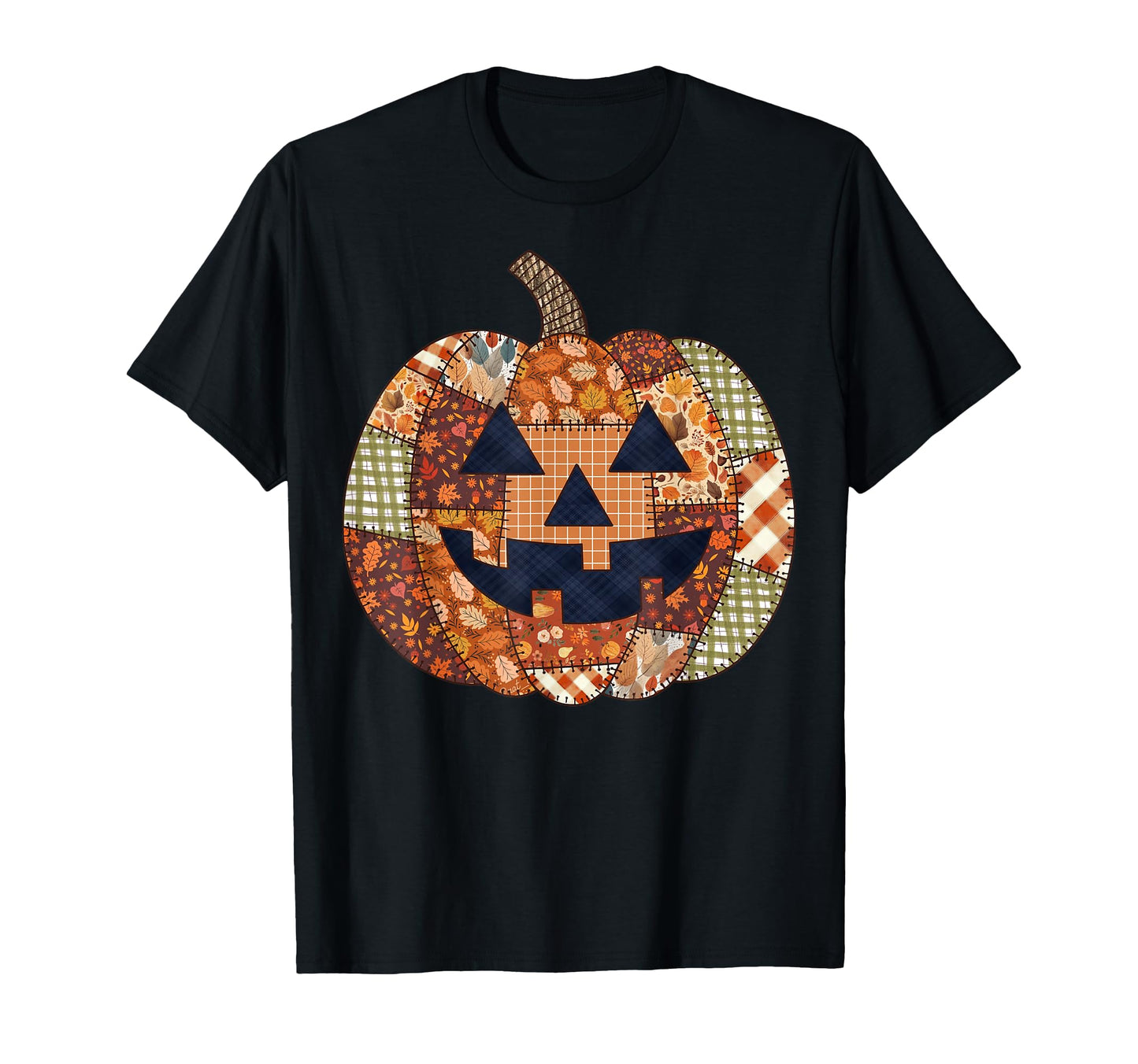 Boho Pumpkin Floral Halloween Fall T-Shirt - Fun Novelty Design Unisex - T-Shirt, Sweatshirt, Hoodie