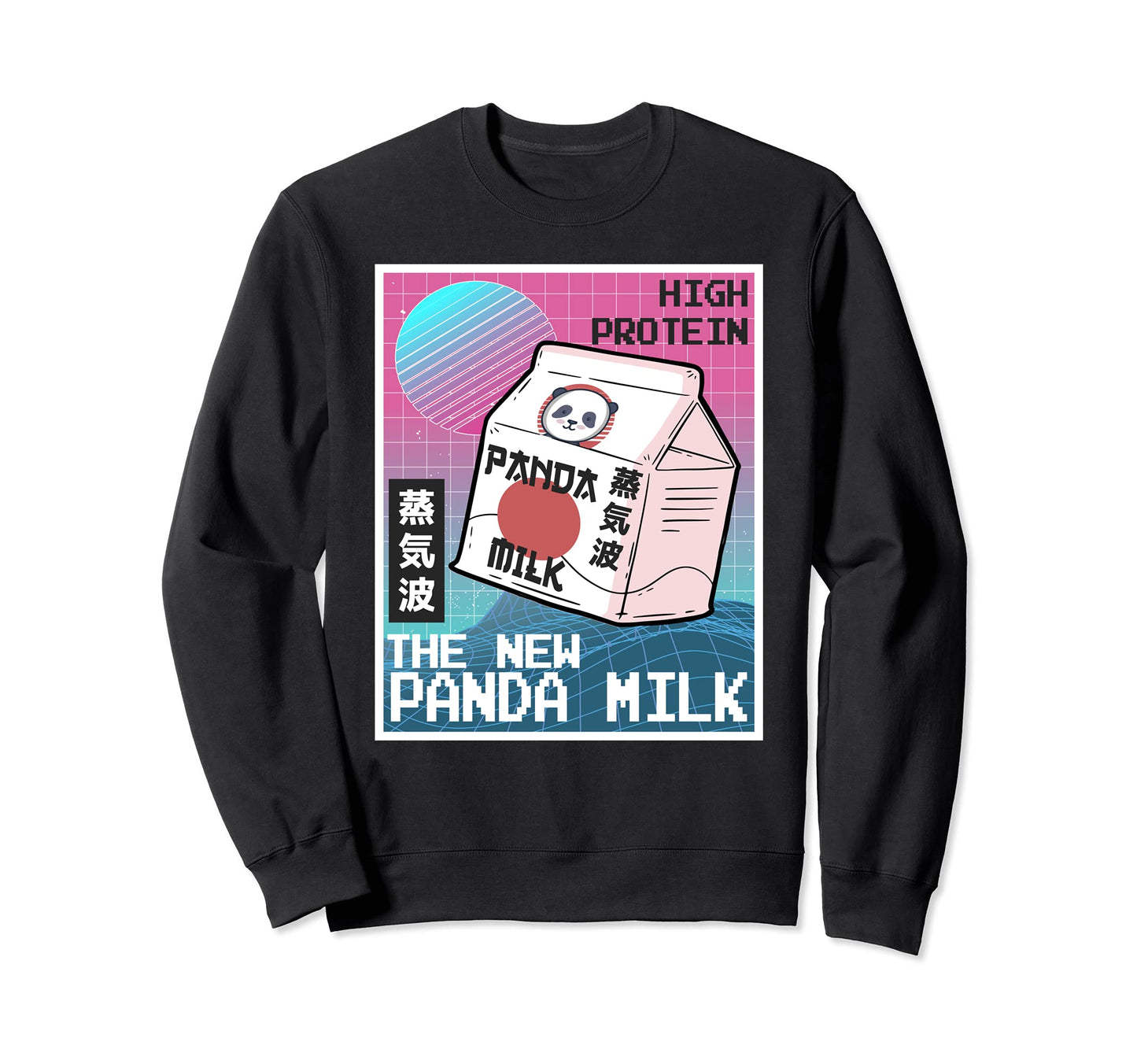 Japanese Vaporwave Aesthetic 90S Sweatshirt - Minimalist Print Men Women - T-Shirt, Sweatshirt, Hoodie