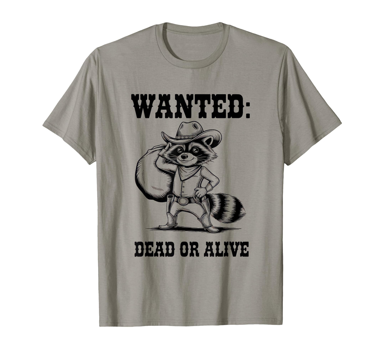 Raccoon 90S Country Music Western T-Shirt - Trendy Graphic for Adults - T-Shirt, Sweatshirt, Hoodie