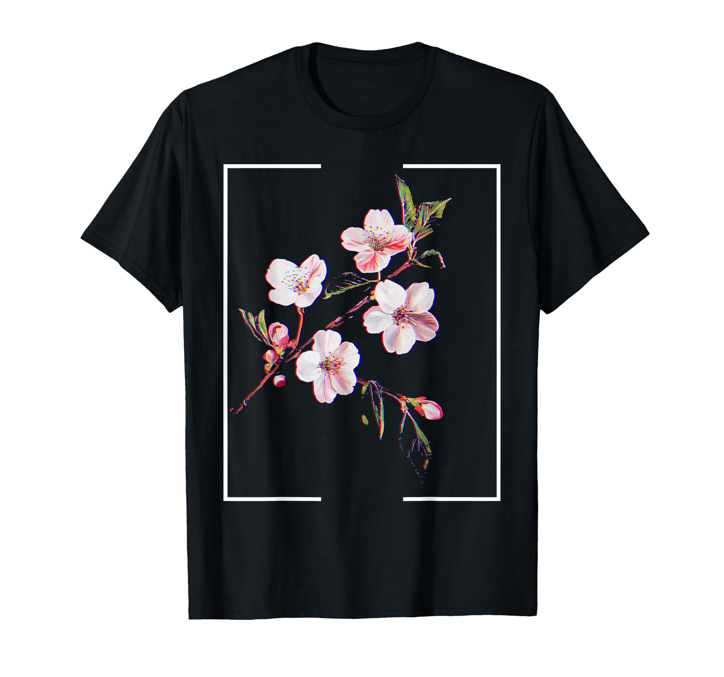 Cherry Blossom Japanese Aesthetic T-Shirt - Custom Art Print Unisex - T-Shirt, Sweatshirt, Hoodie